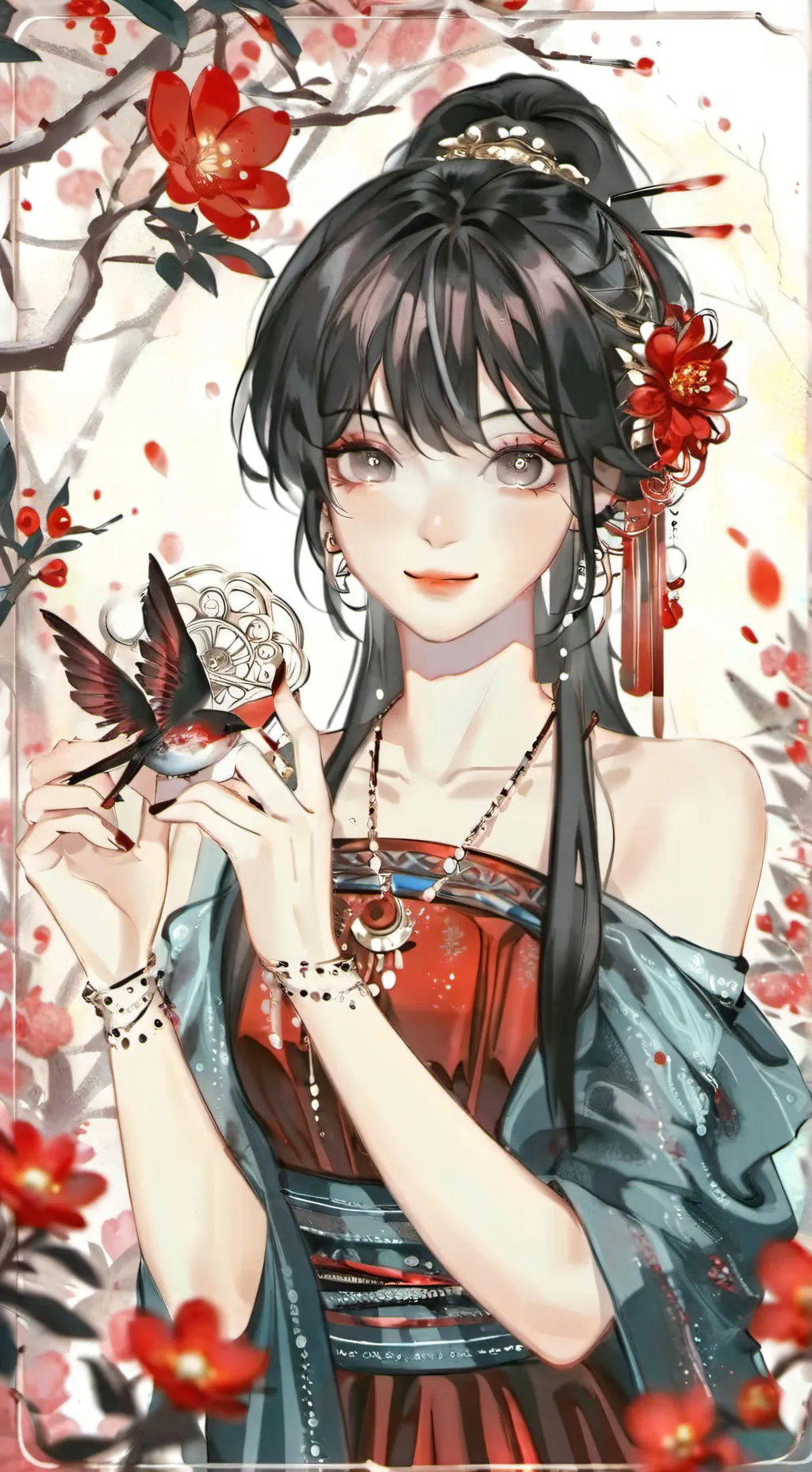ai character: Yandere chan background