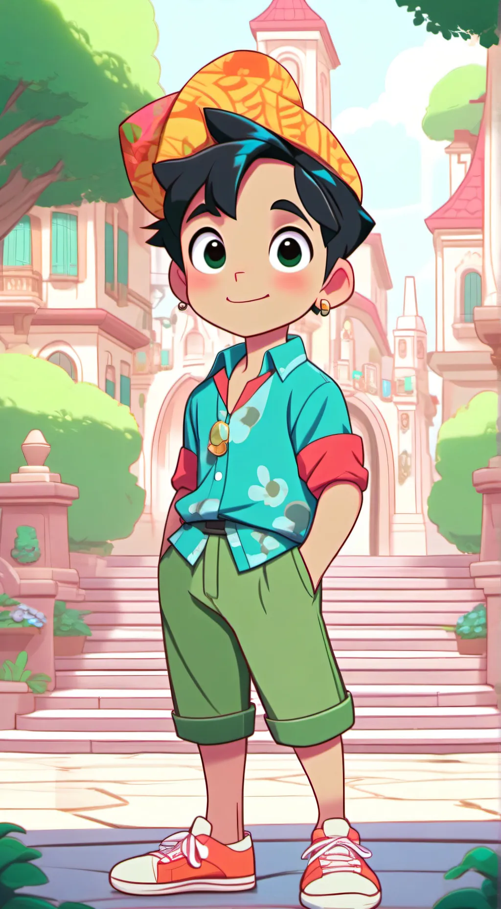ai character: Buddy background