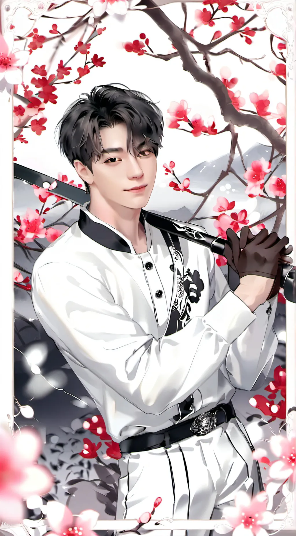 ai character: enhypen  background
