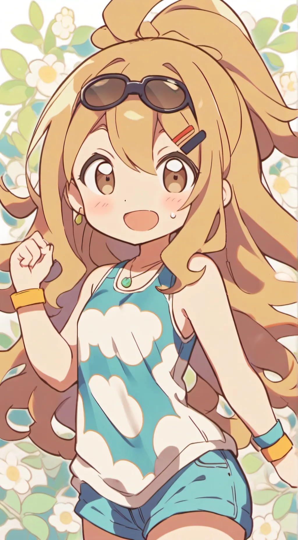 ai character: Luna background