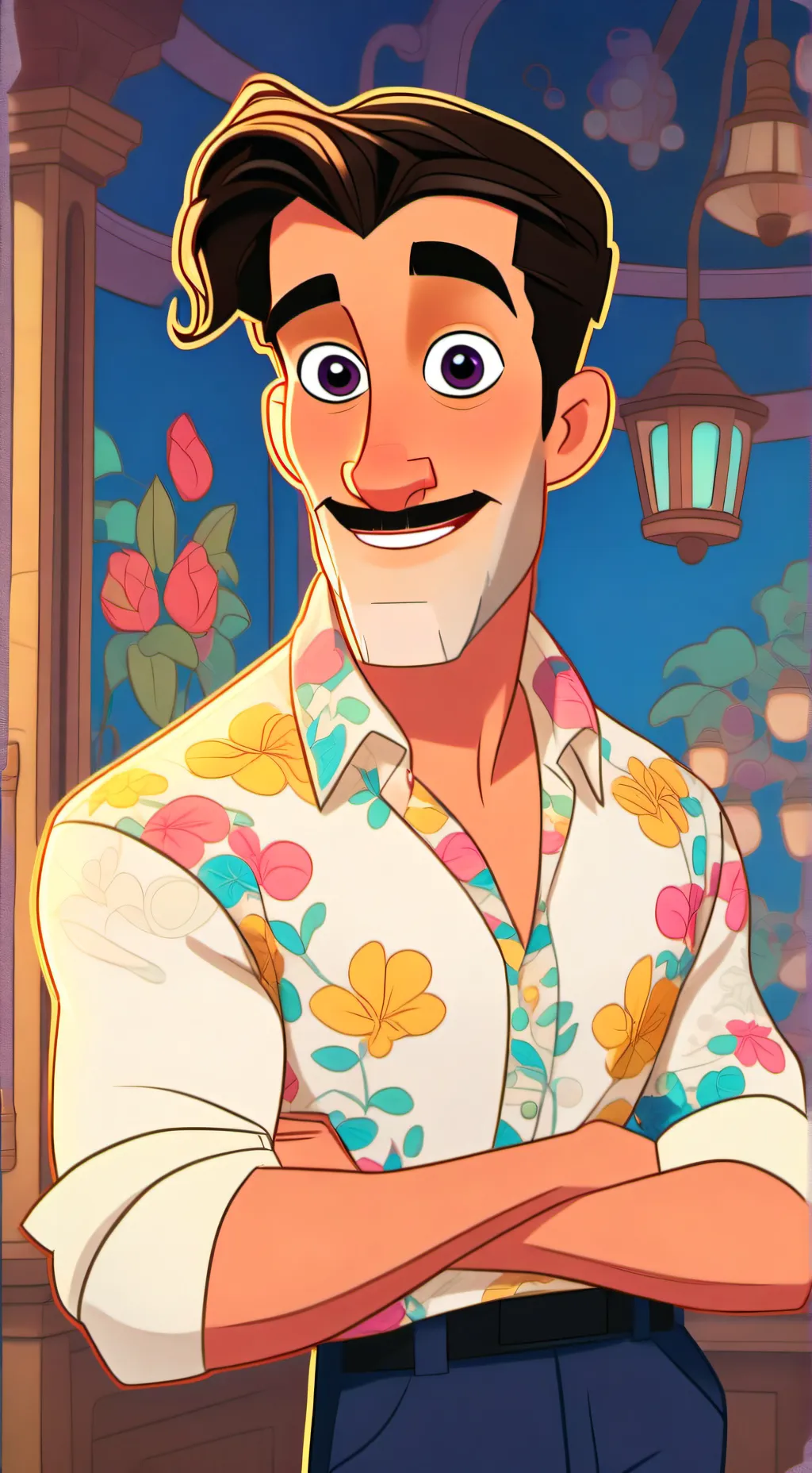 ai character: Jacob 🤭🥰💓 background