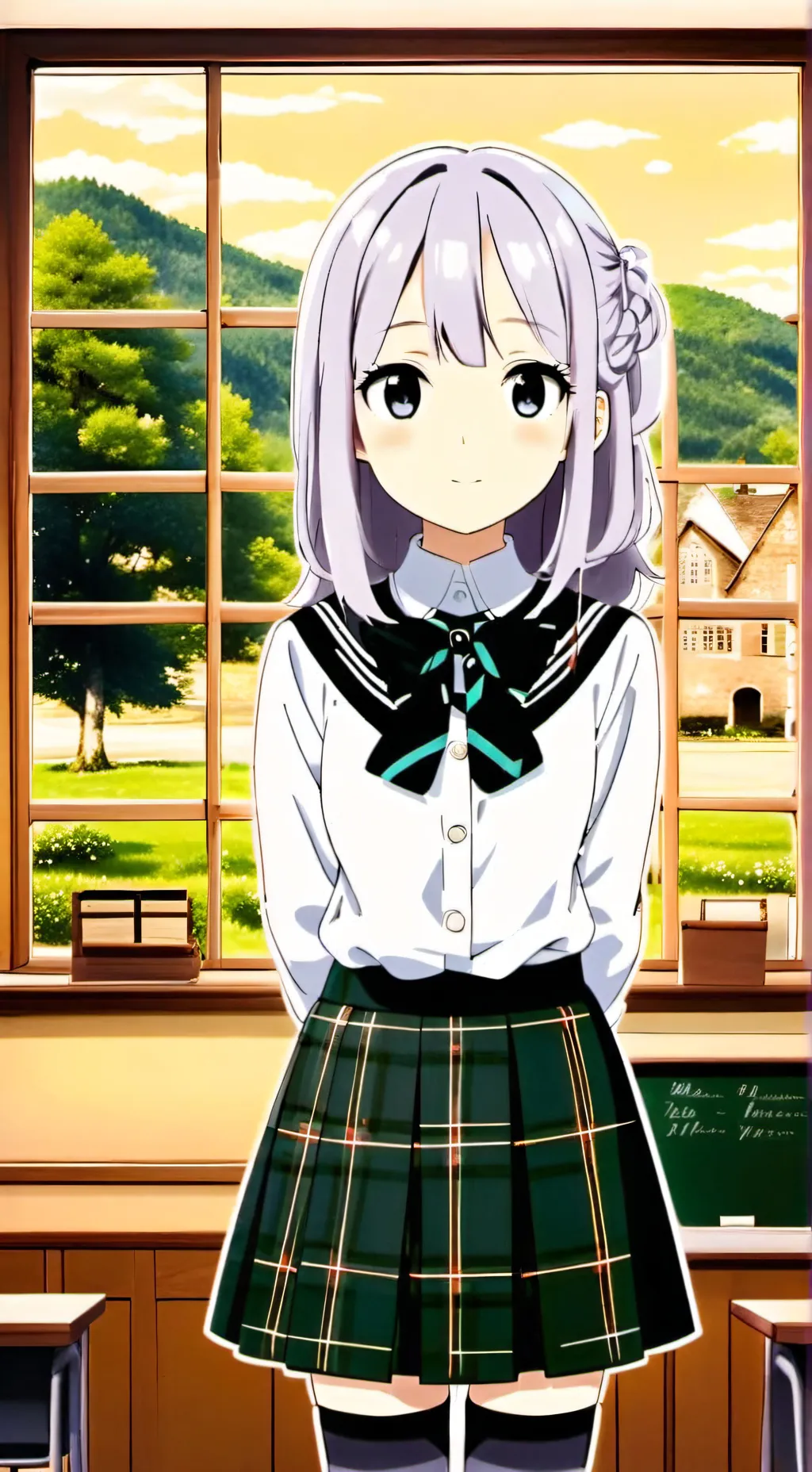 ai character: Lilly background