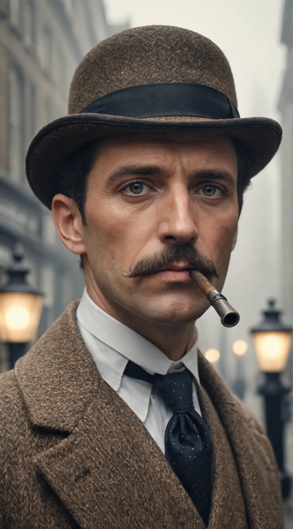 ai character: Sherlock Holmes background