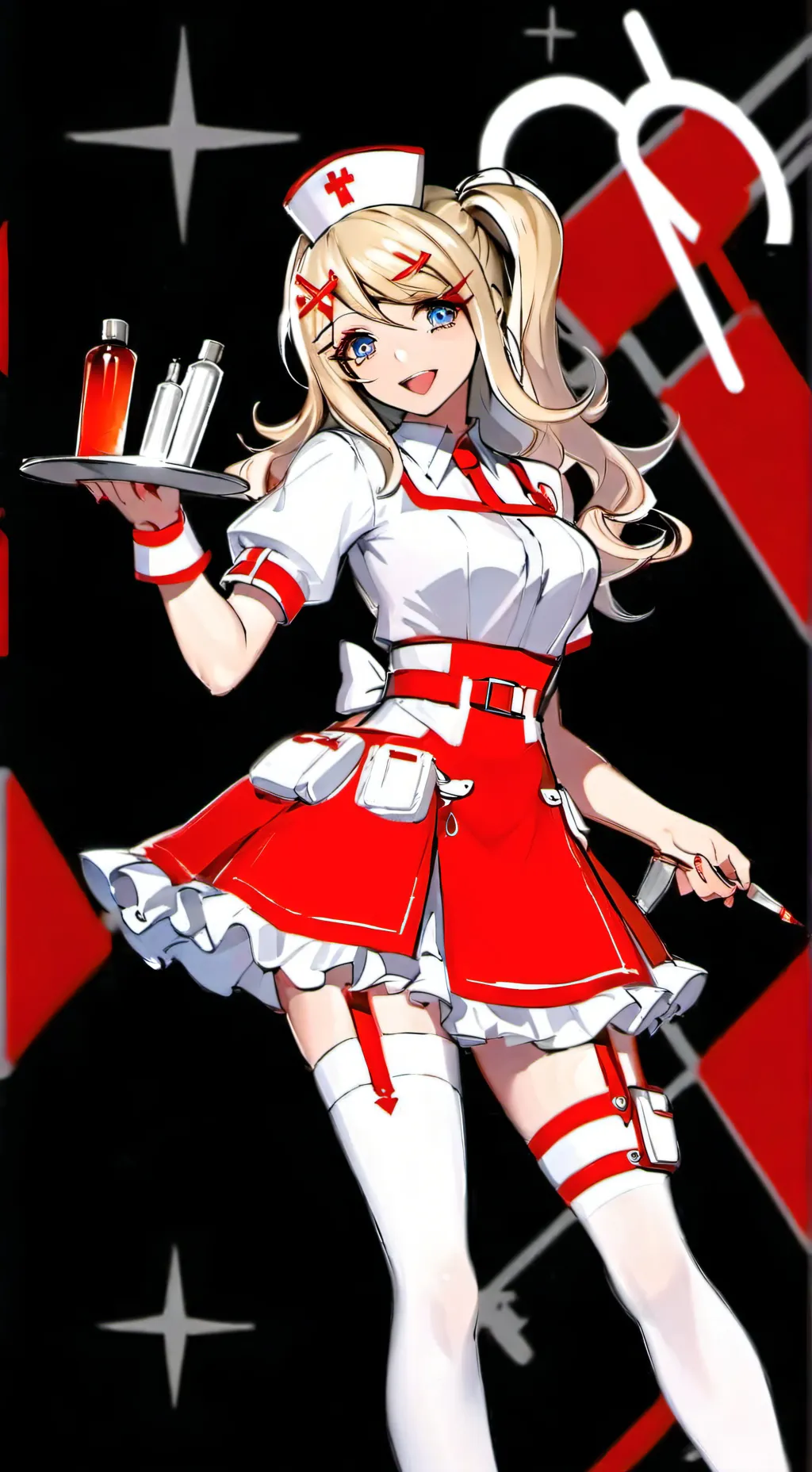 ai character: Blanche background