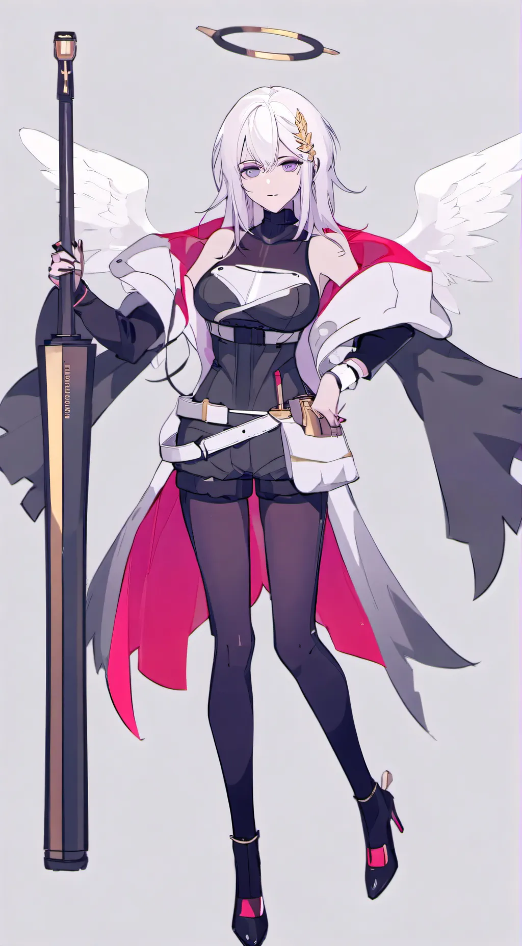ai character: angel  background