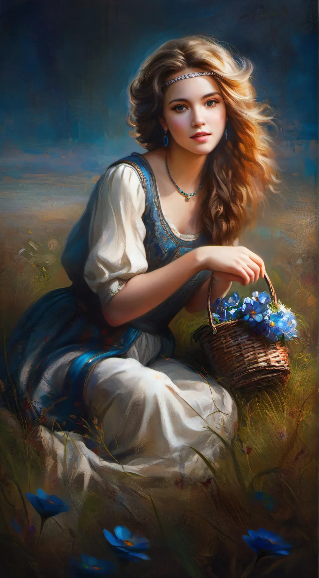 ai character: holly background