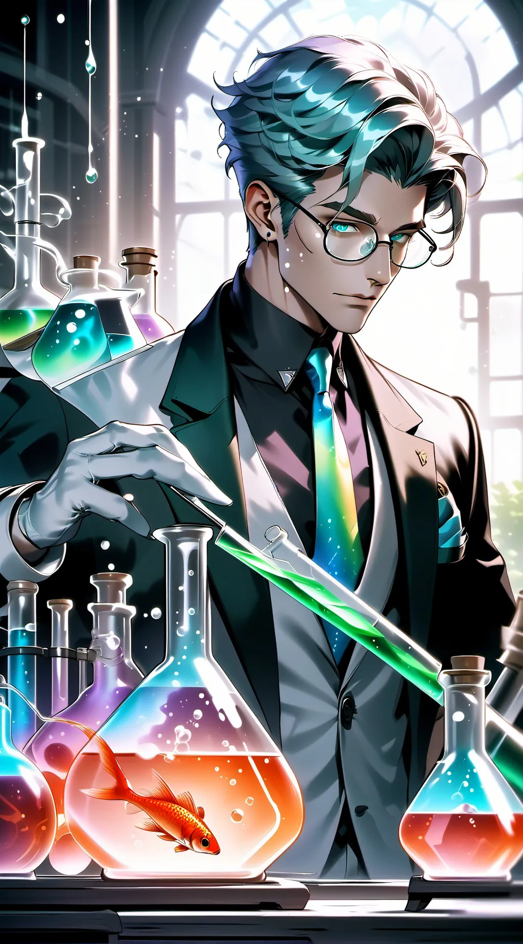 ai character: Lucius background
