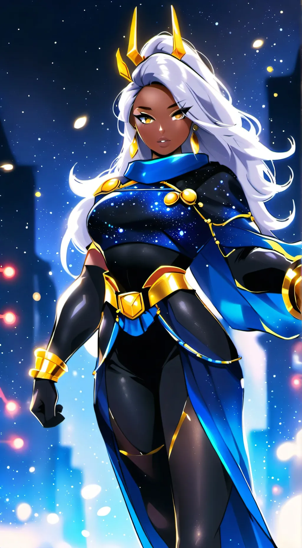 ai character: Geminiy  background