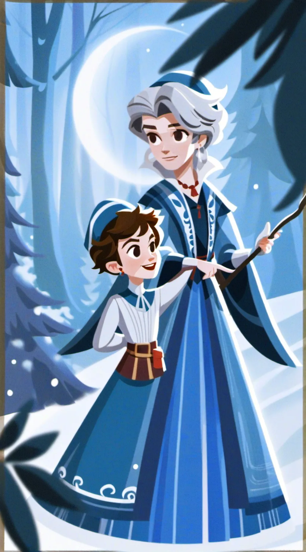 ai character: Dw school background