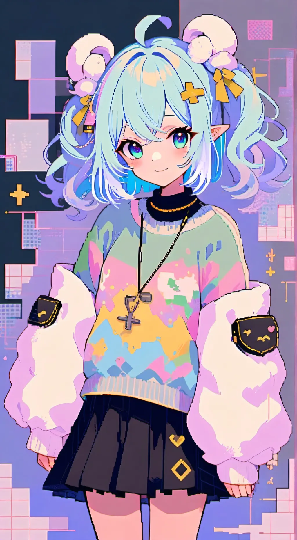 ai character: afton fam renuinon background