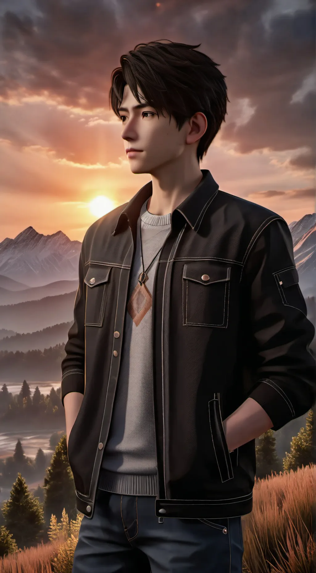 ai character: Josh background