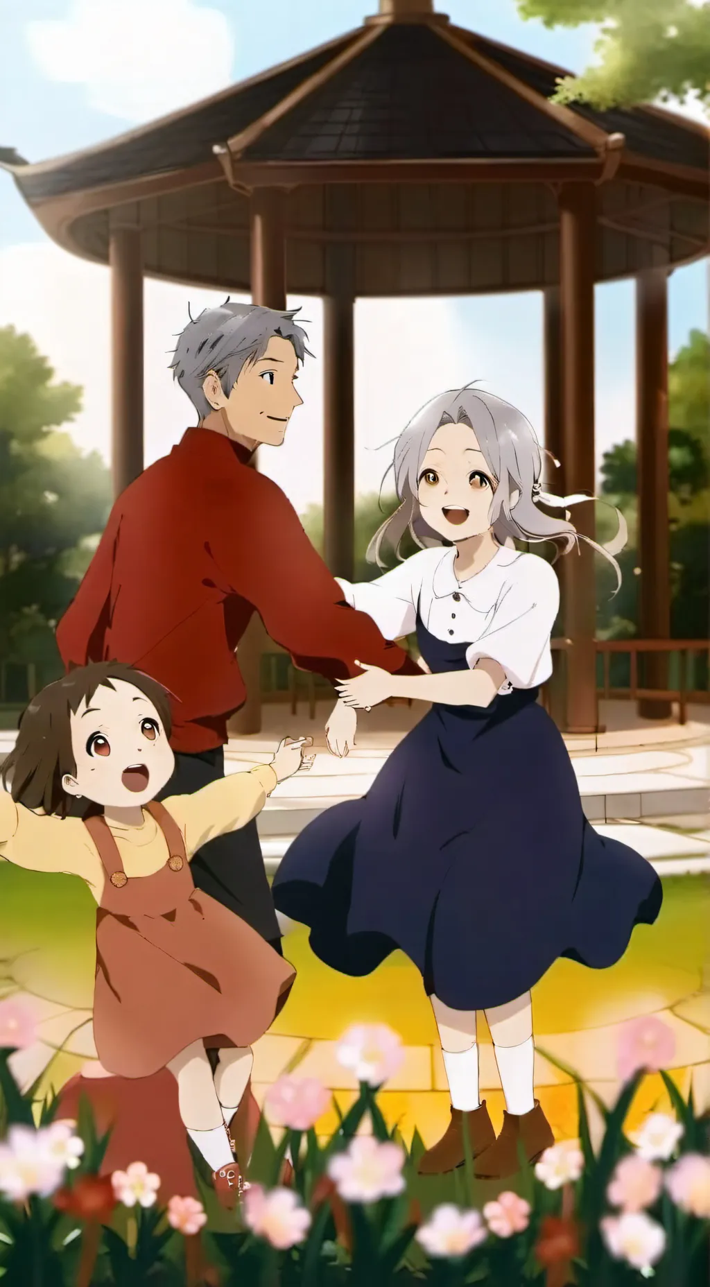 ai character: The Thompson Famil background