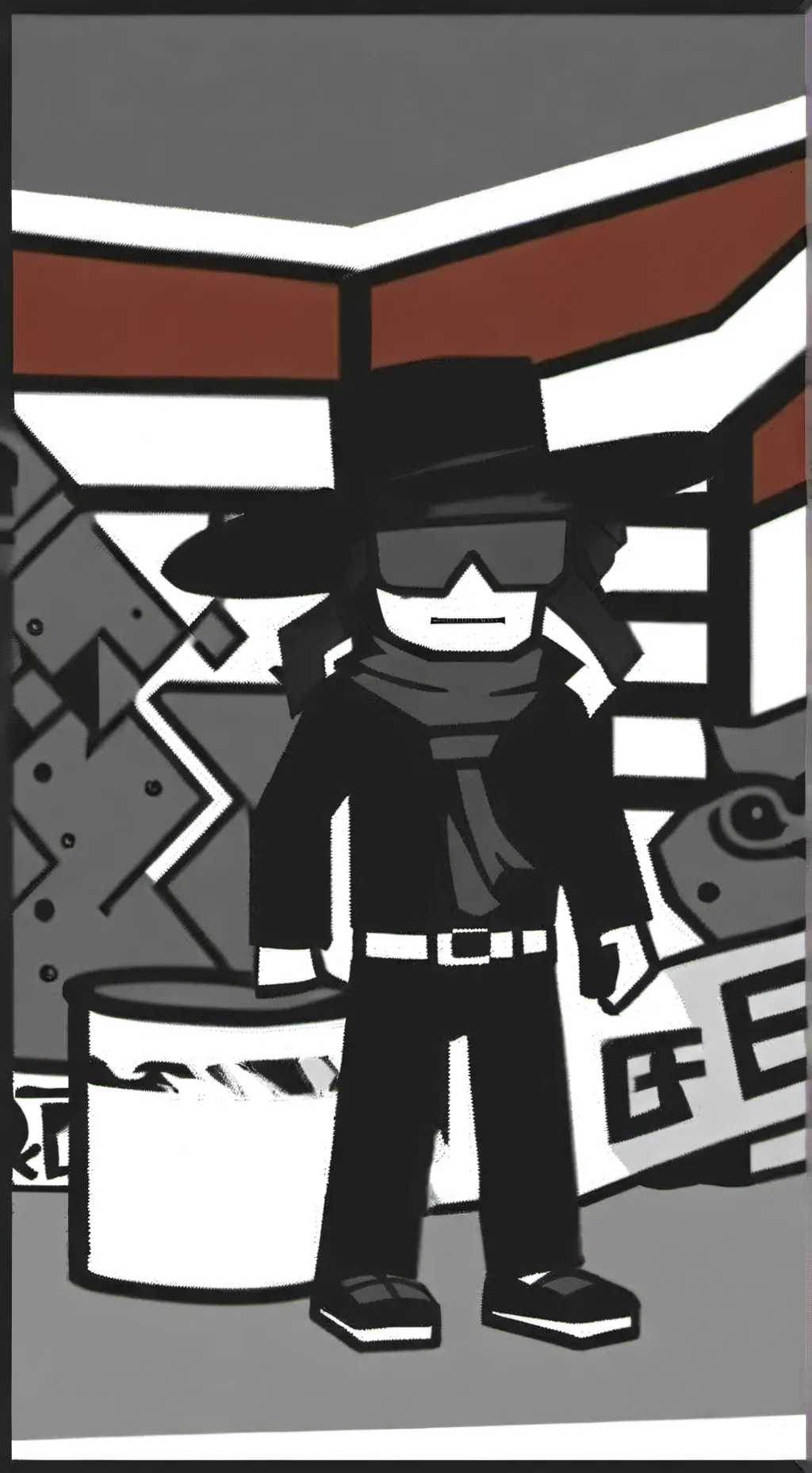 ai character: Chance | forsaken background