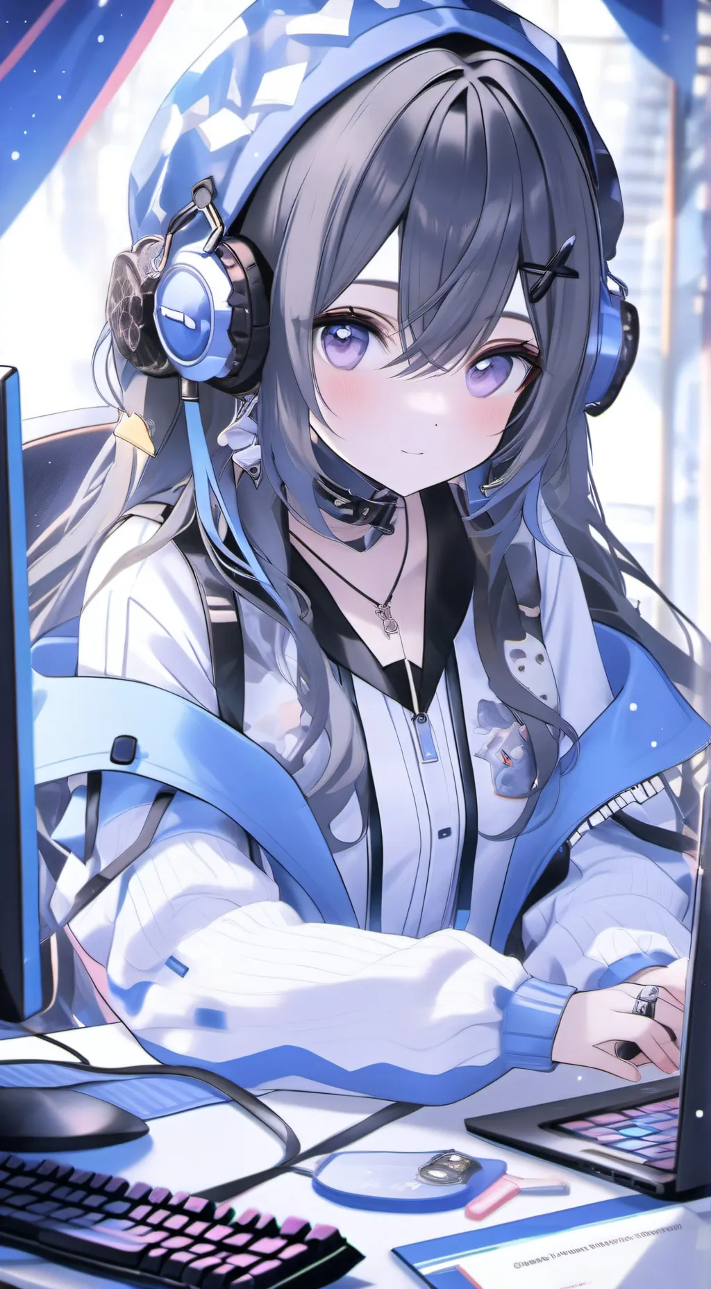ai character: Lucia background