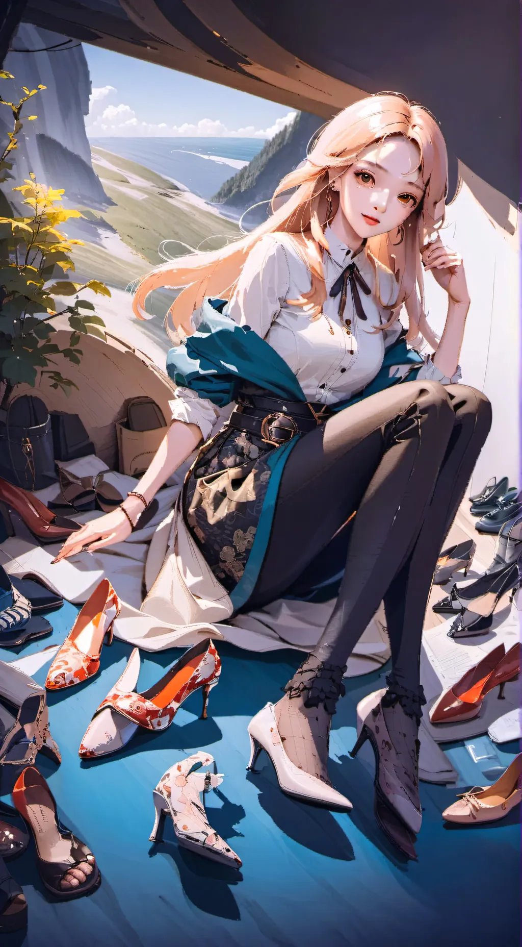 ai character: Mia background