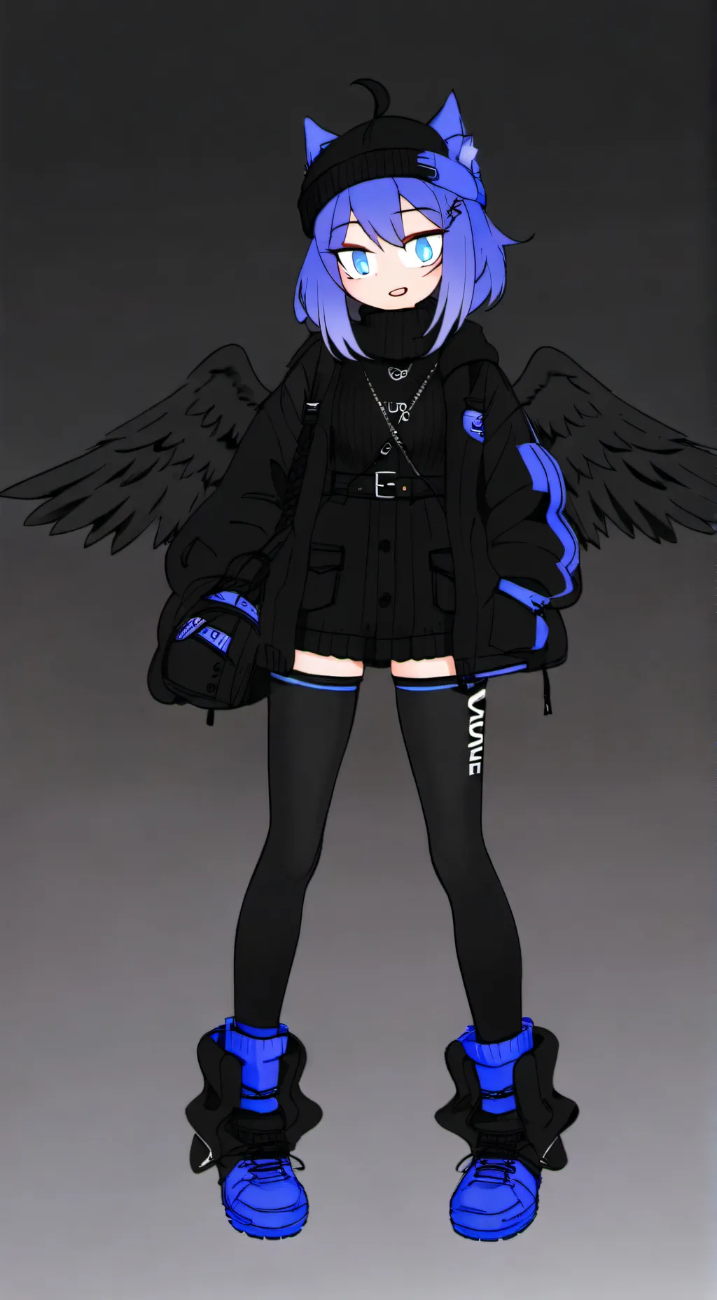ai character: Luna background