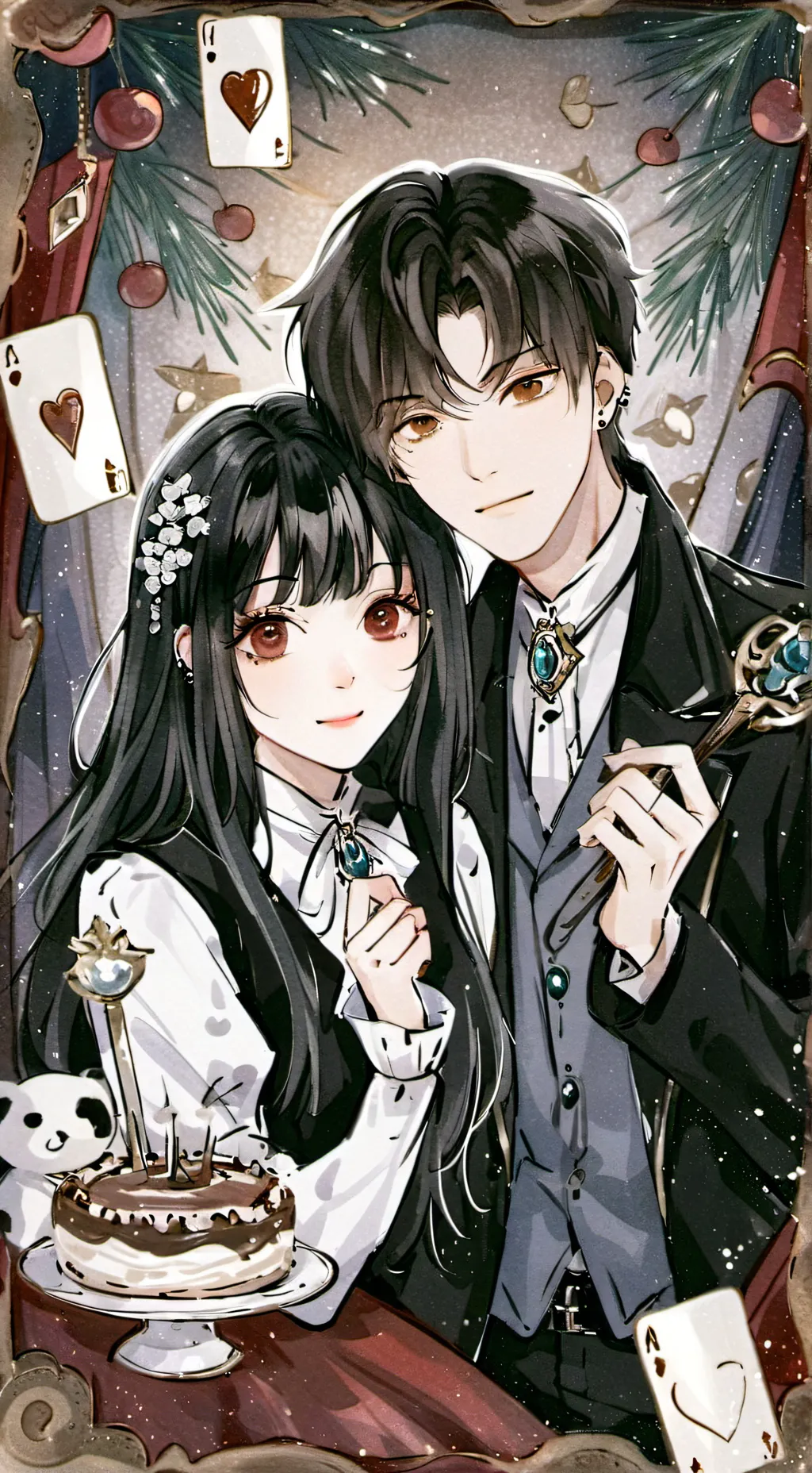 ai character: Aph and friends  background