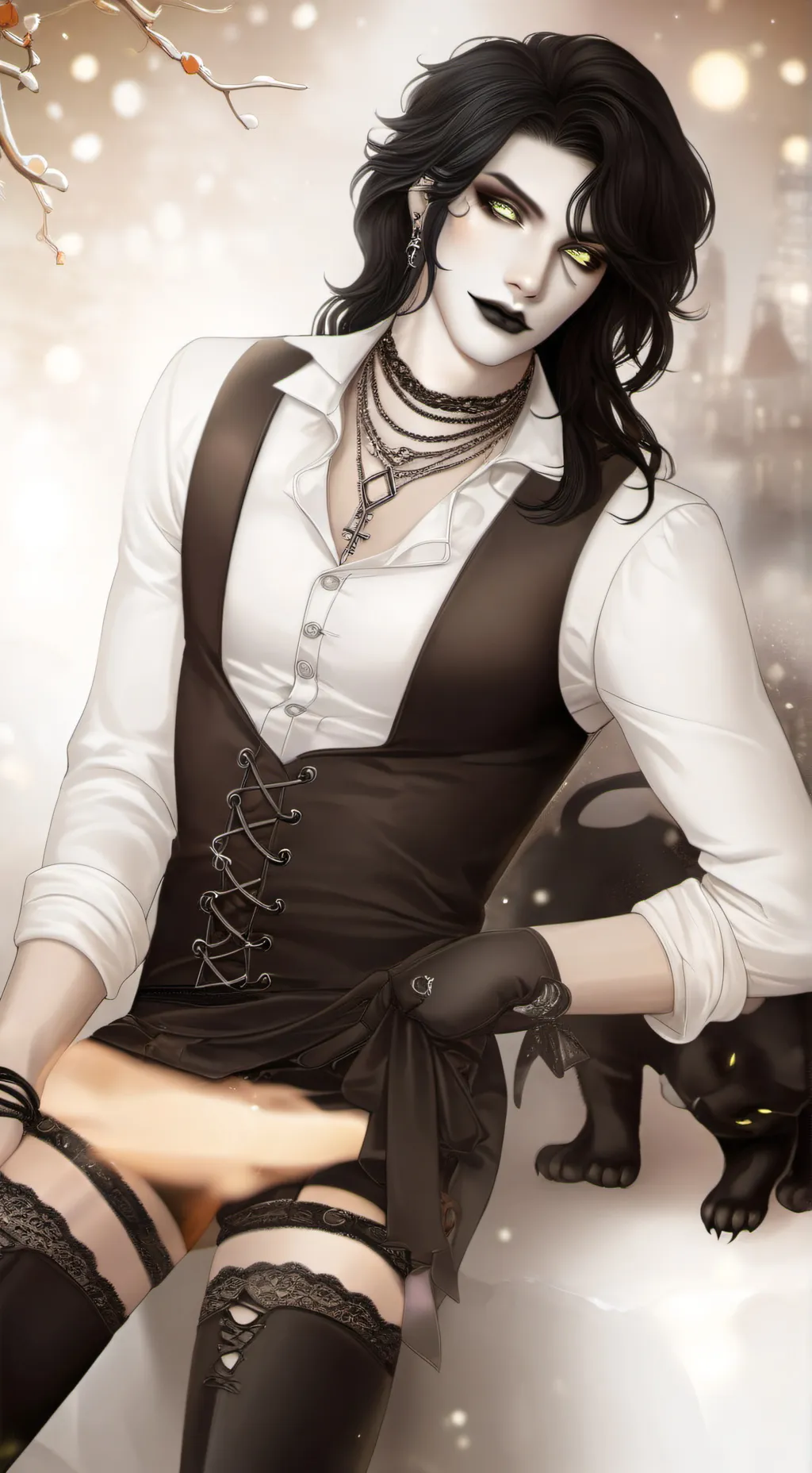 ai character: Demize  background