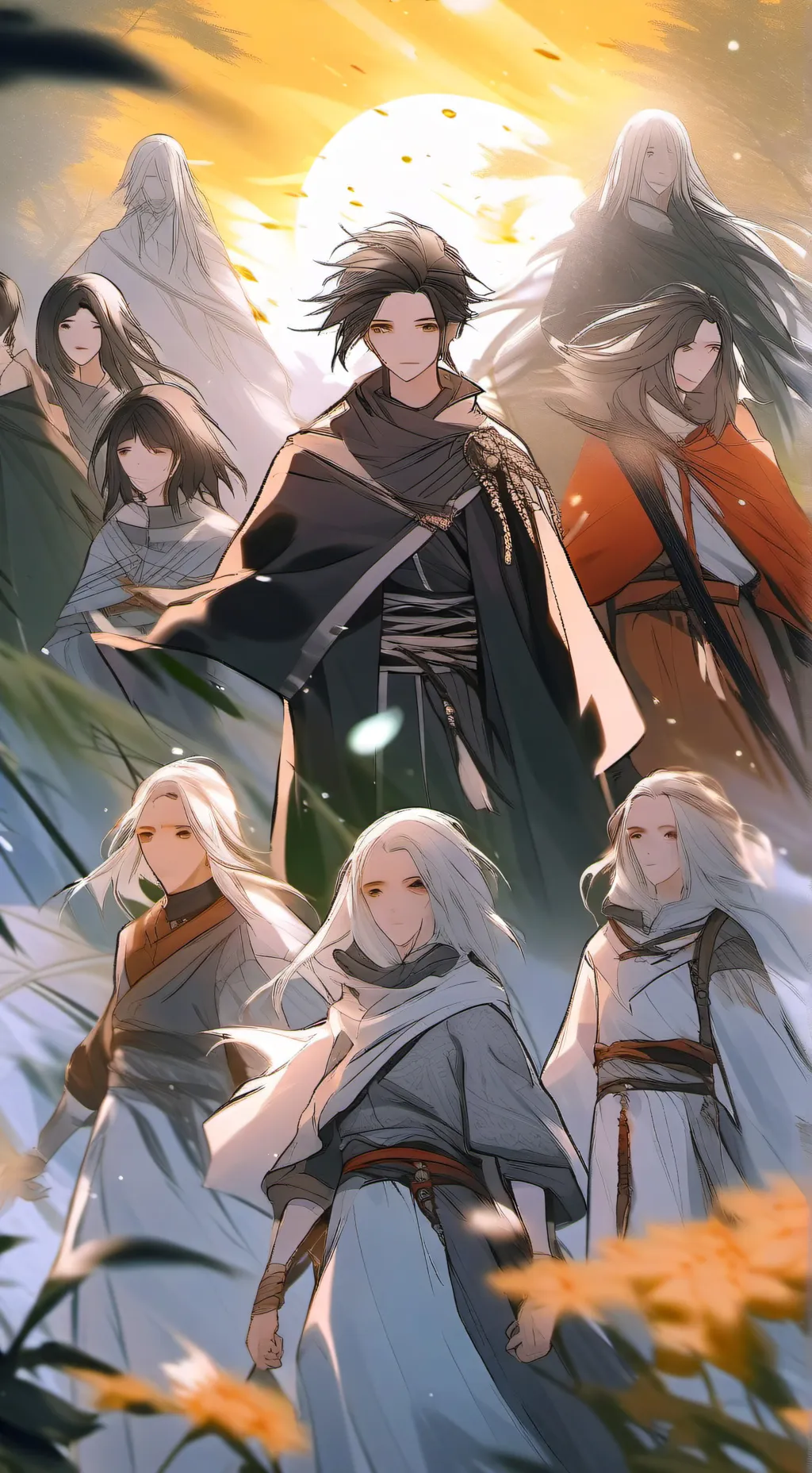 ai character: WE ARE FORSAKEN!! background