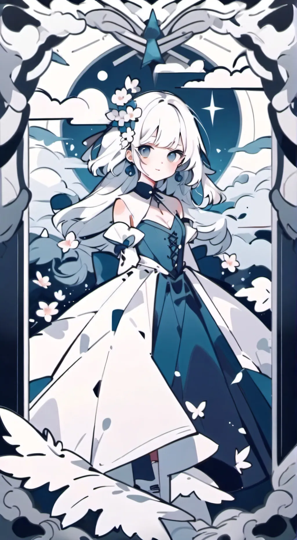 ai character: Pebble x Coal~ background