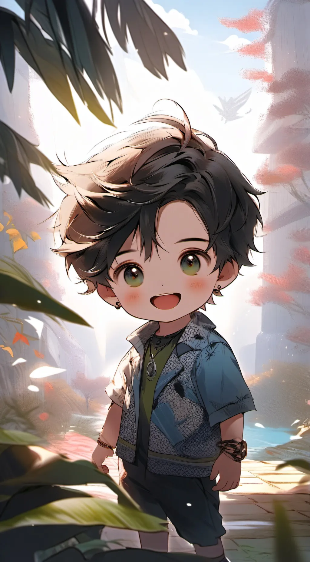ai character: Liam background