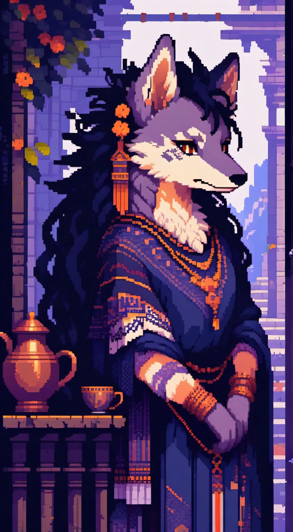 ai character: Calypso background