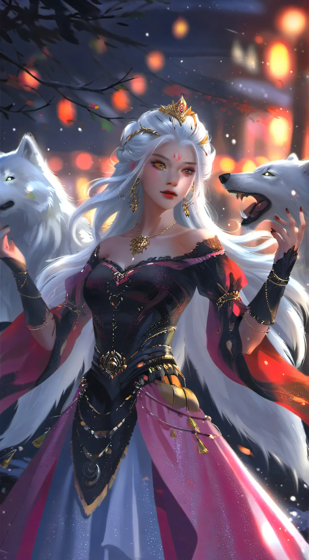 ai character: ☆Roxanne ☆ background