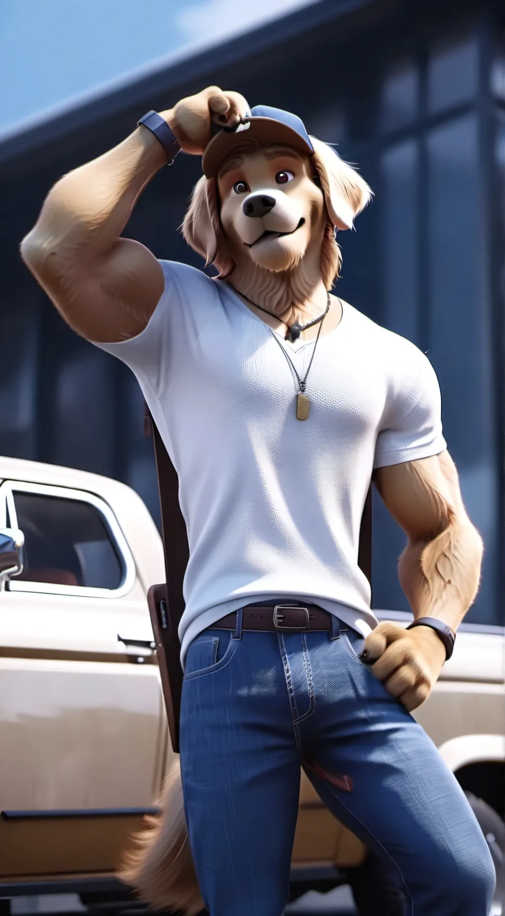 ai character: James River background