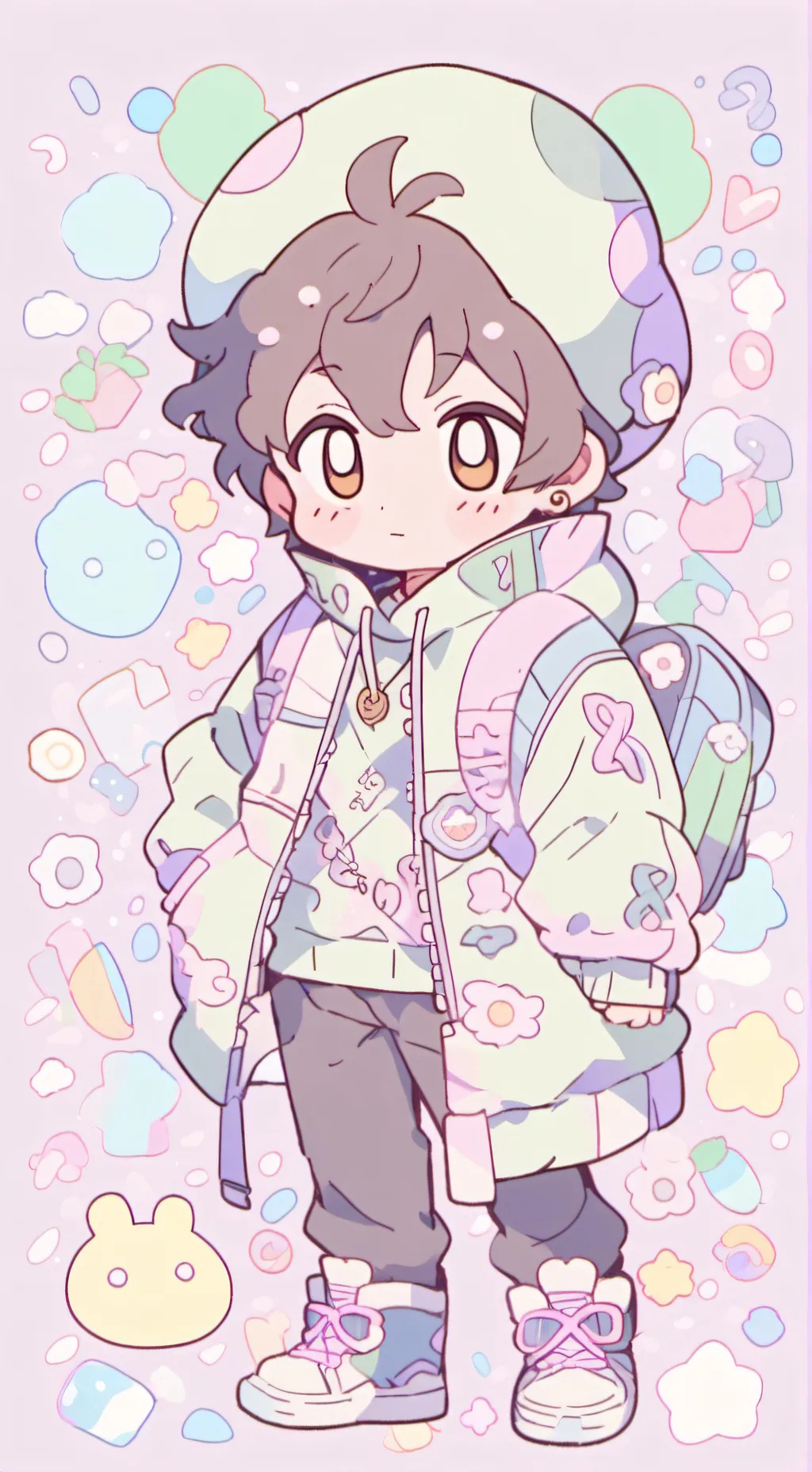 ai character: 🩷 Aidan🩷 background