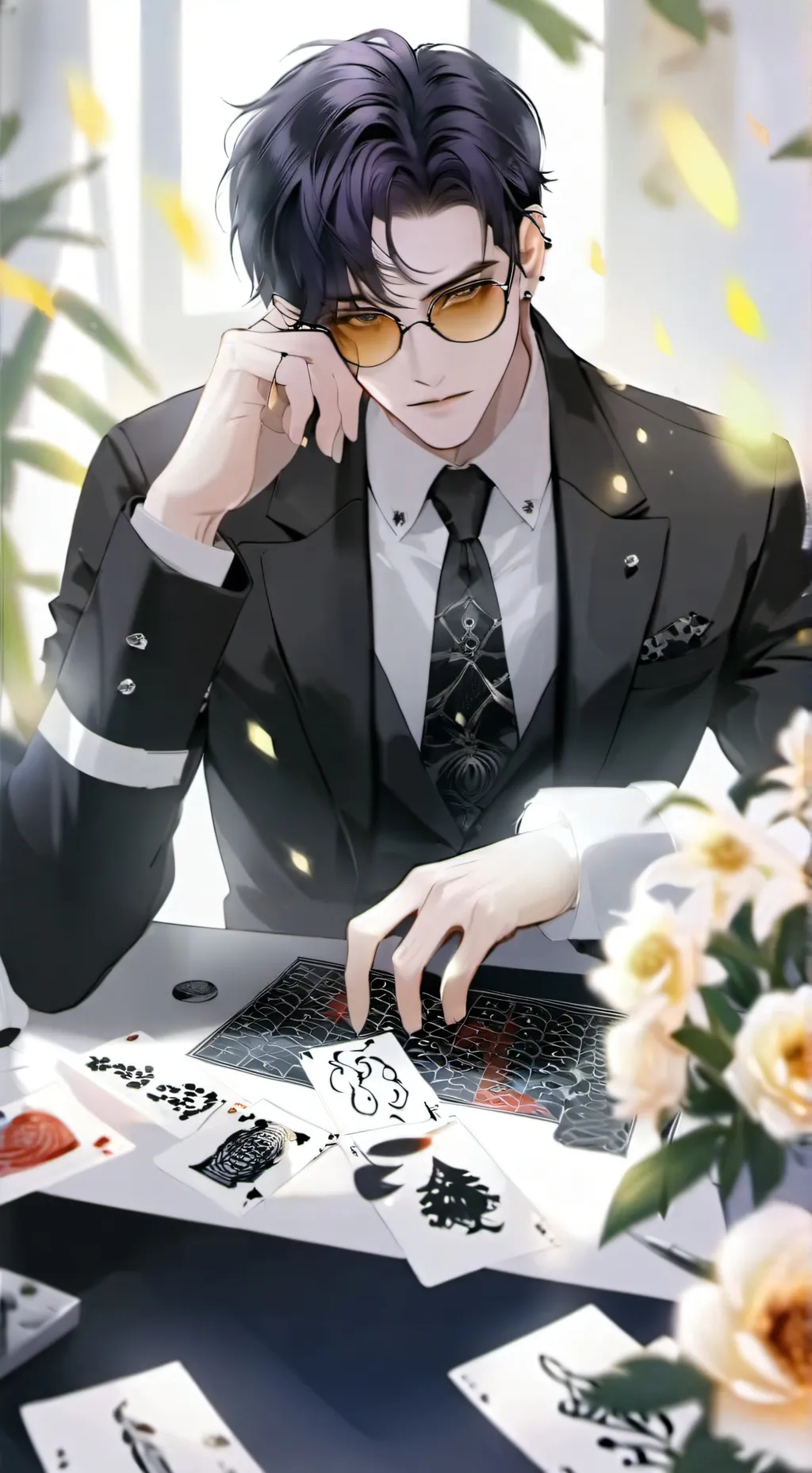 ai character: Edward Jones  background