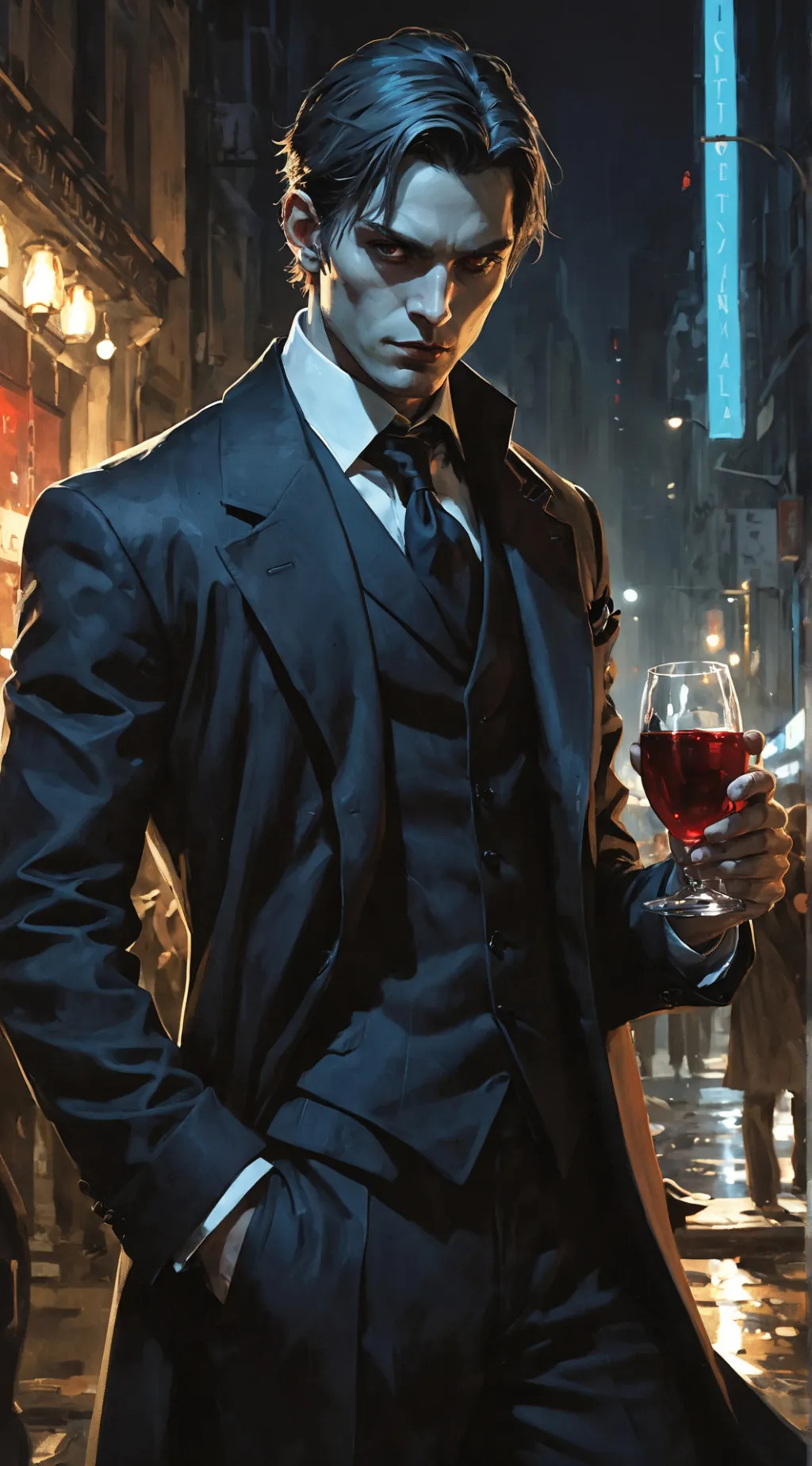 ai character: Lucius background