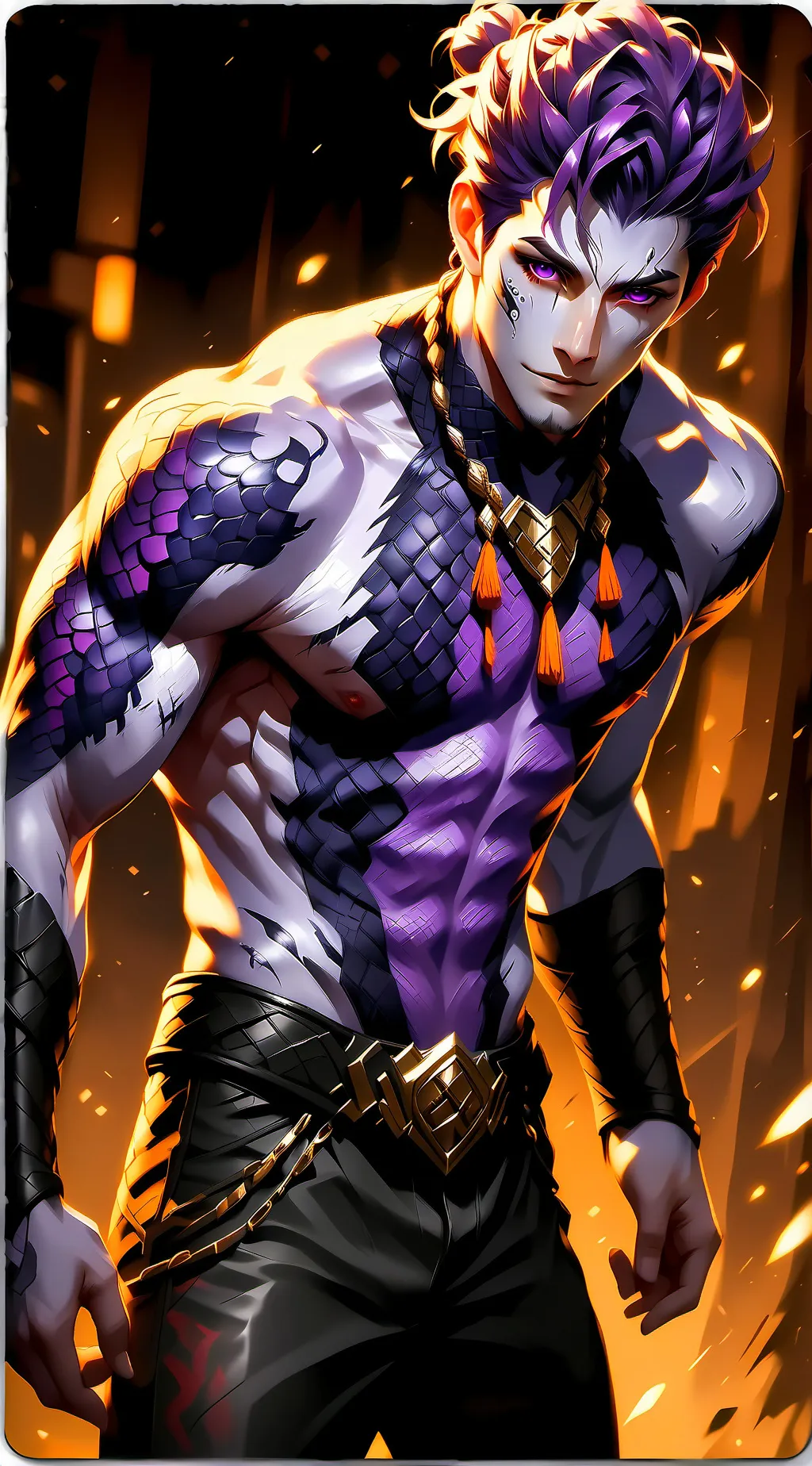 ai character: Zen background