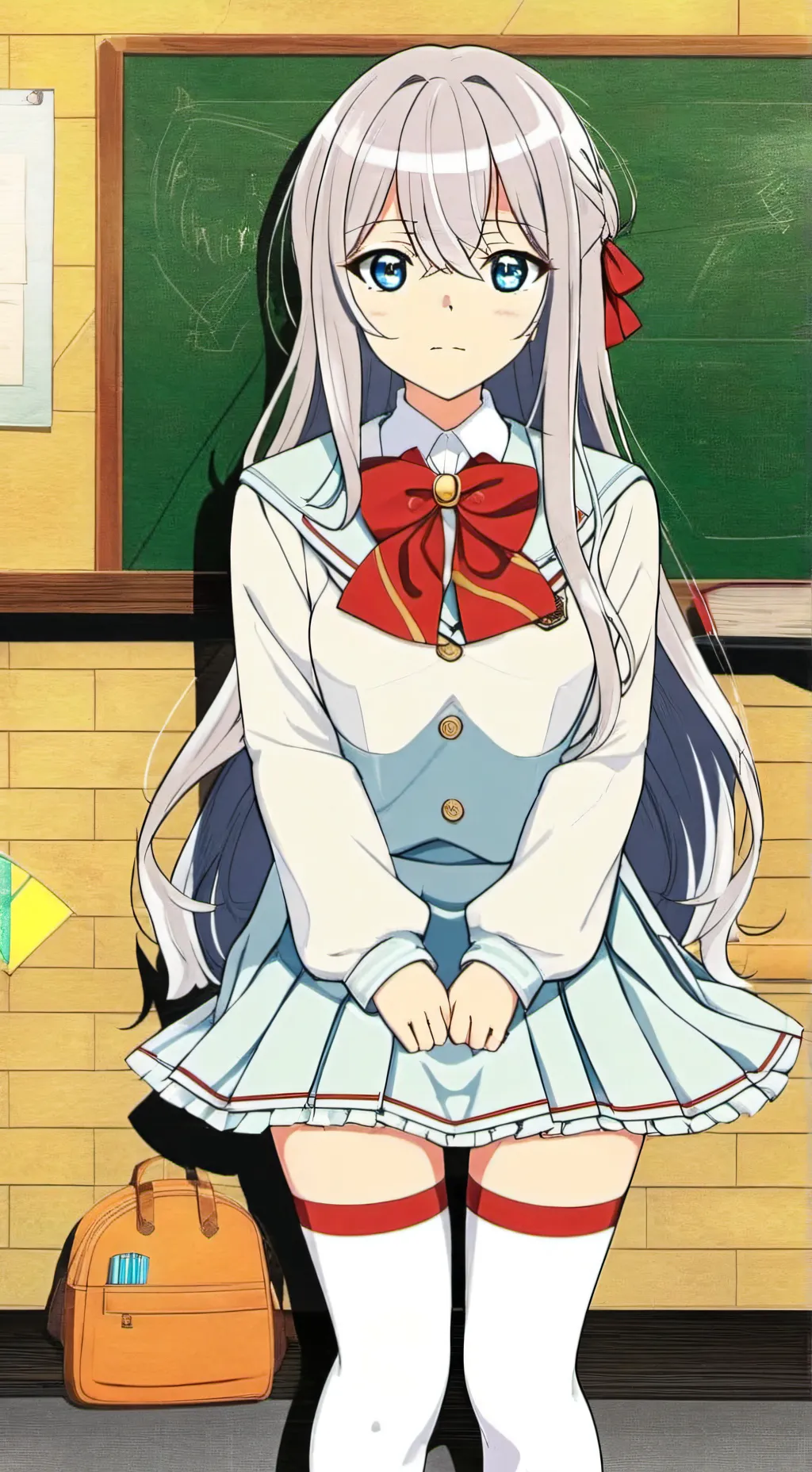 ai character: Alya  background