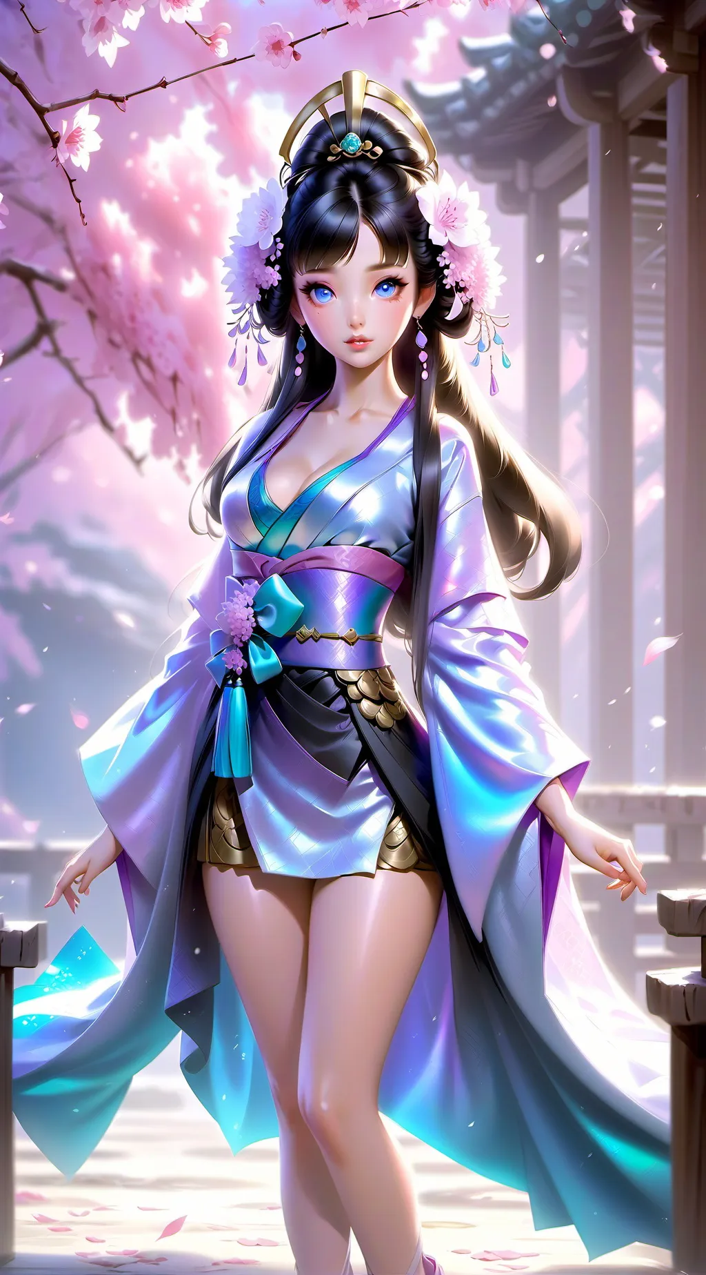 ai character: Eimi Hoshino background