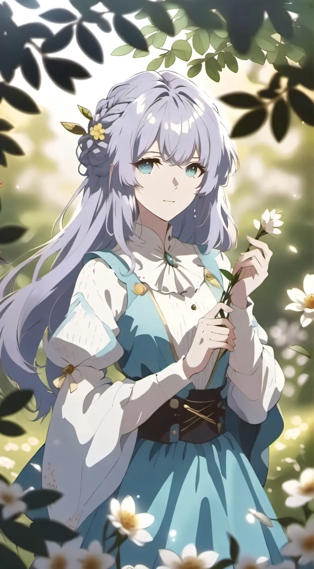 ai character: iris background