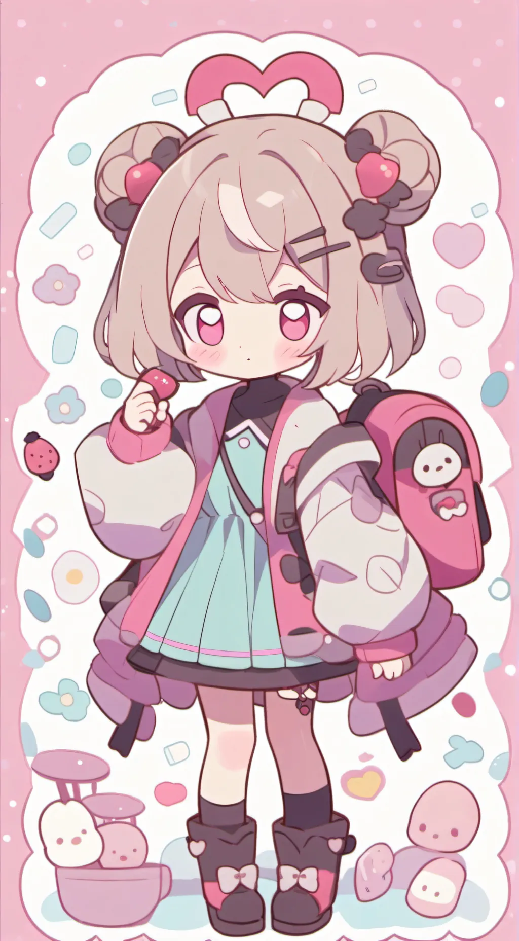 ai character: Черепашка background