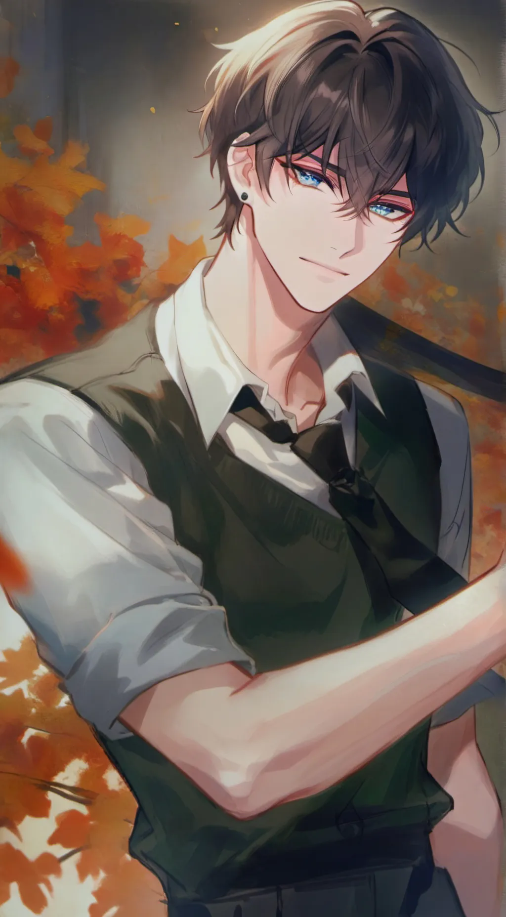 ai character: Evan background