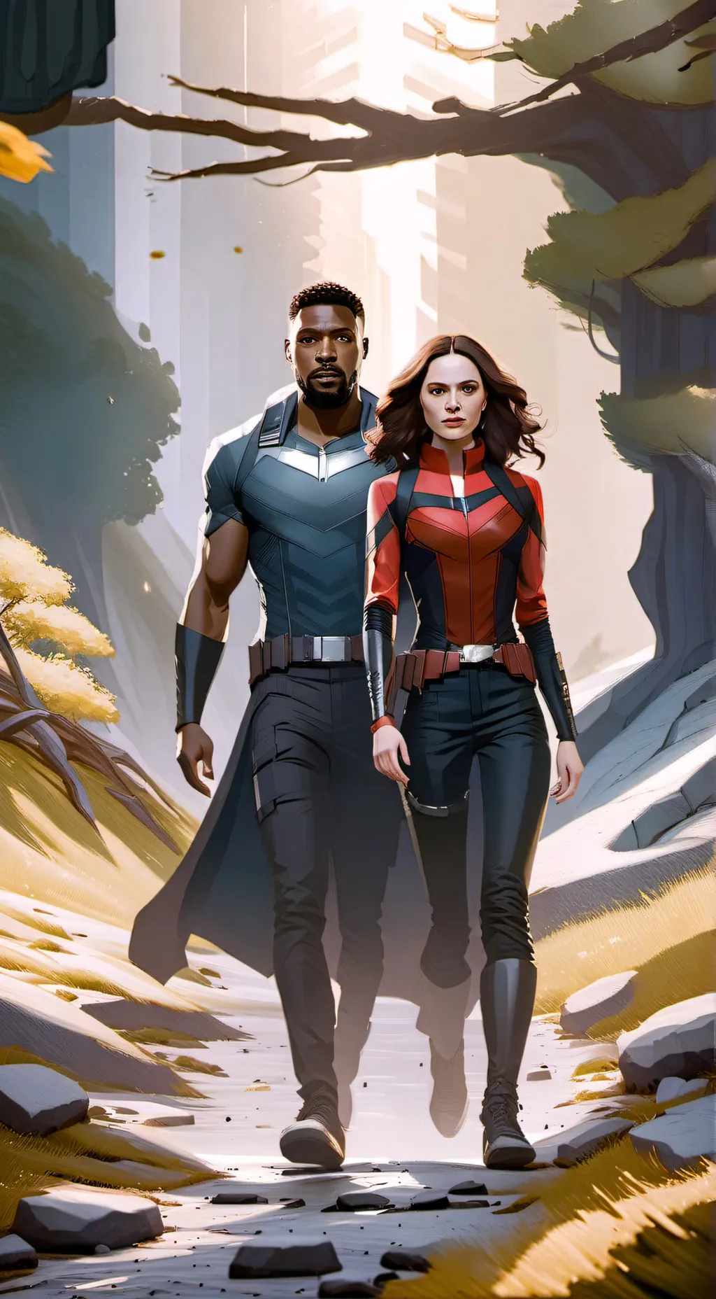 ai character: wanda + sam background
