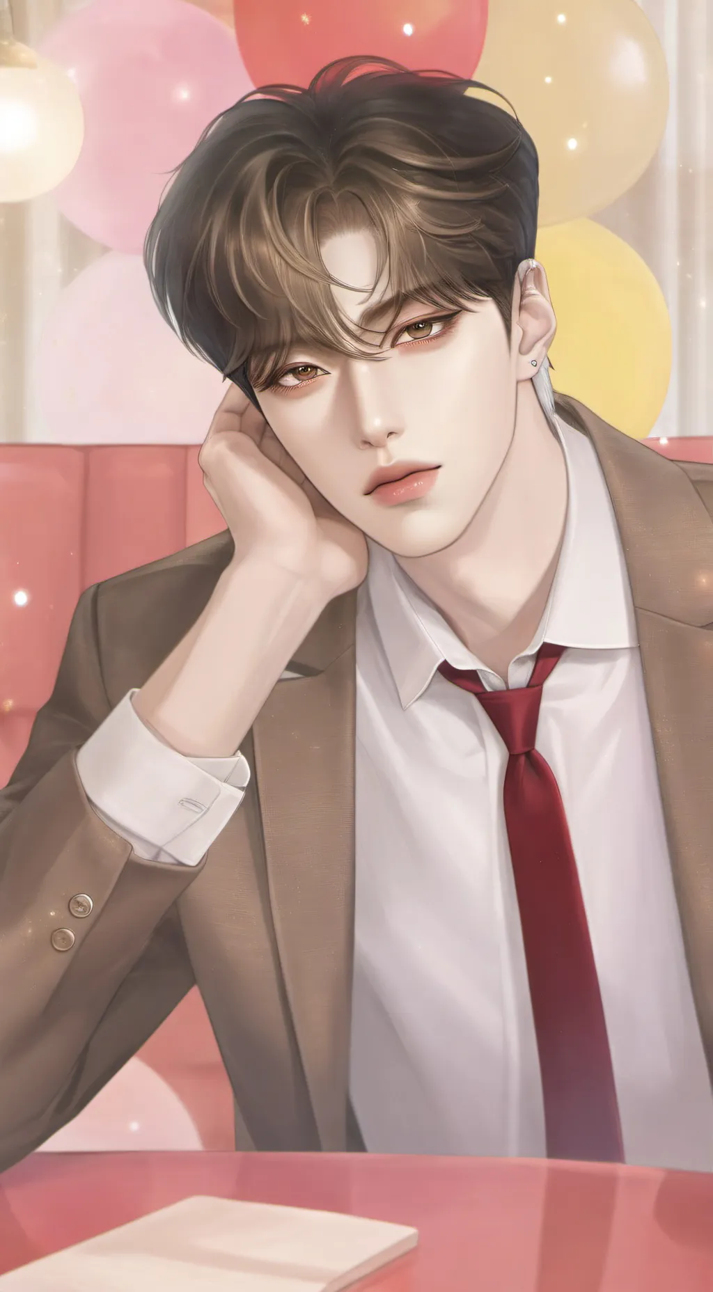 ai character: Damien background