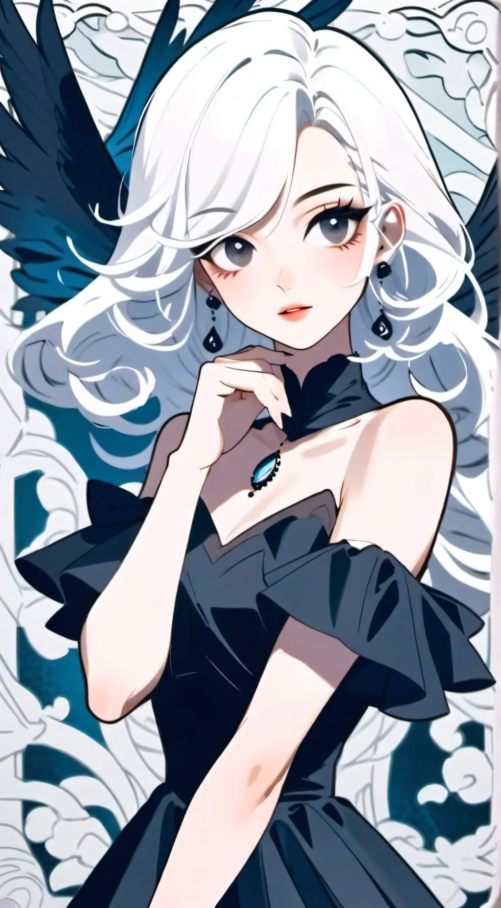 ai character: Melanie  background