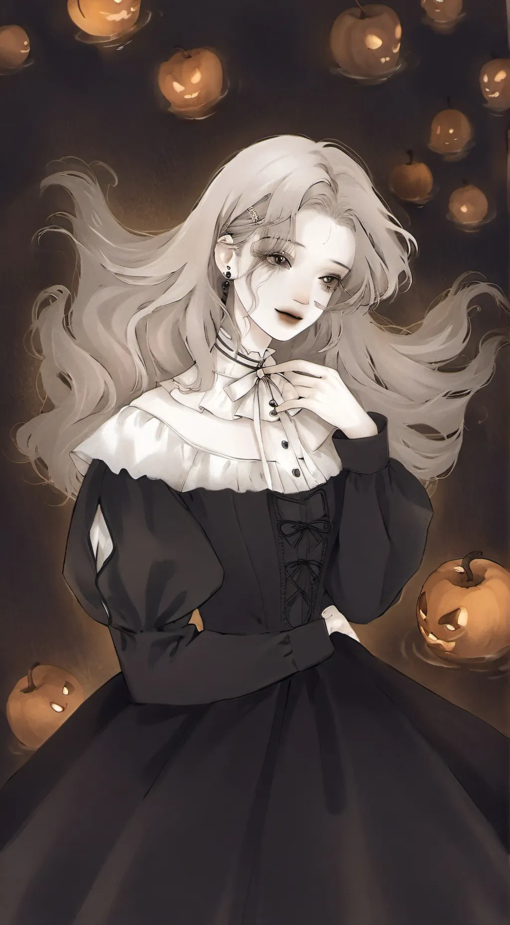ai character: School drown background