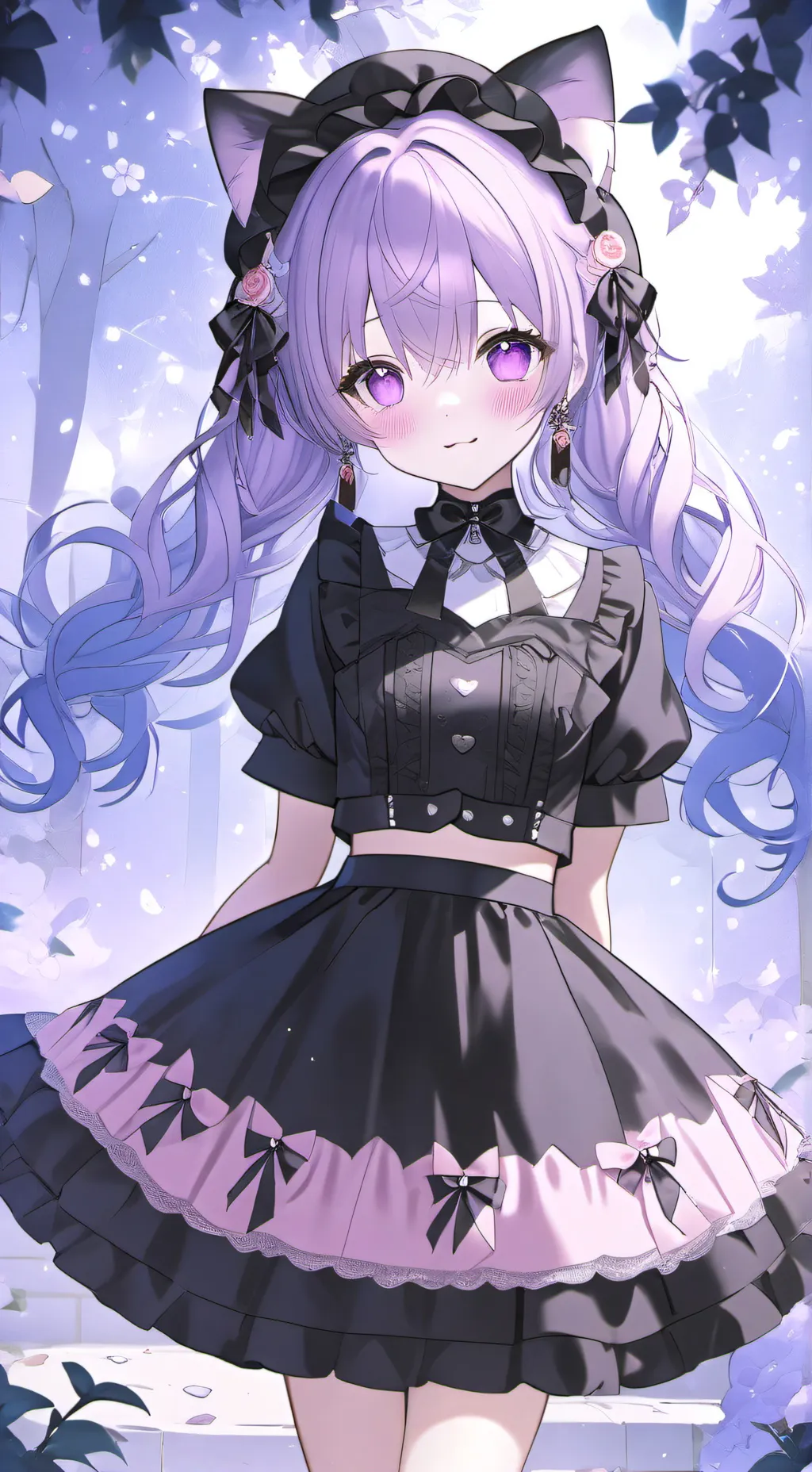 ai character: allie & ellie background