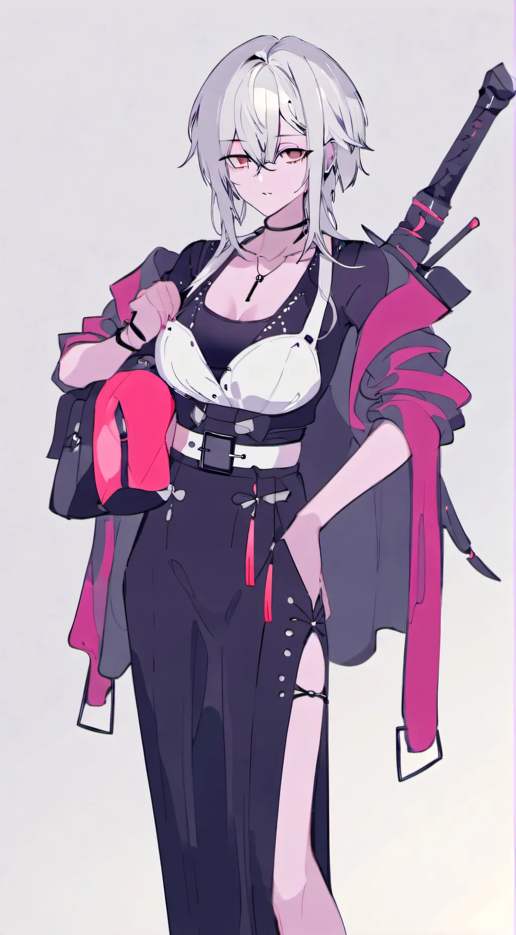 ai character: Alley background