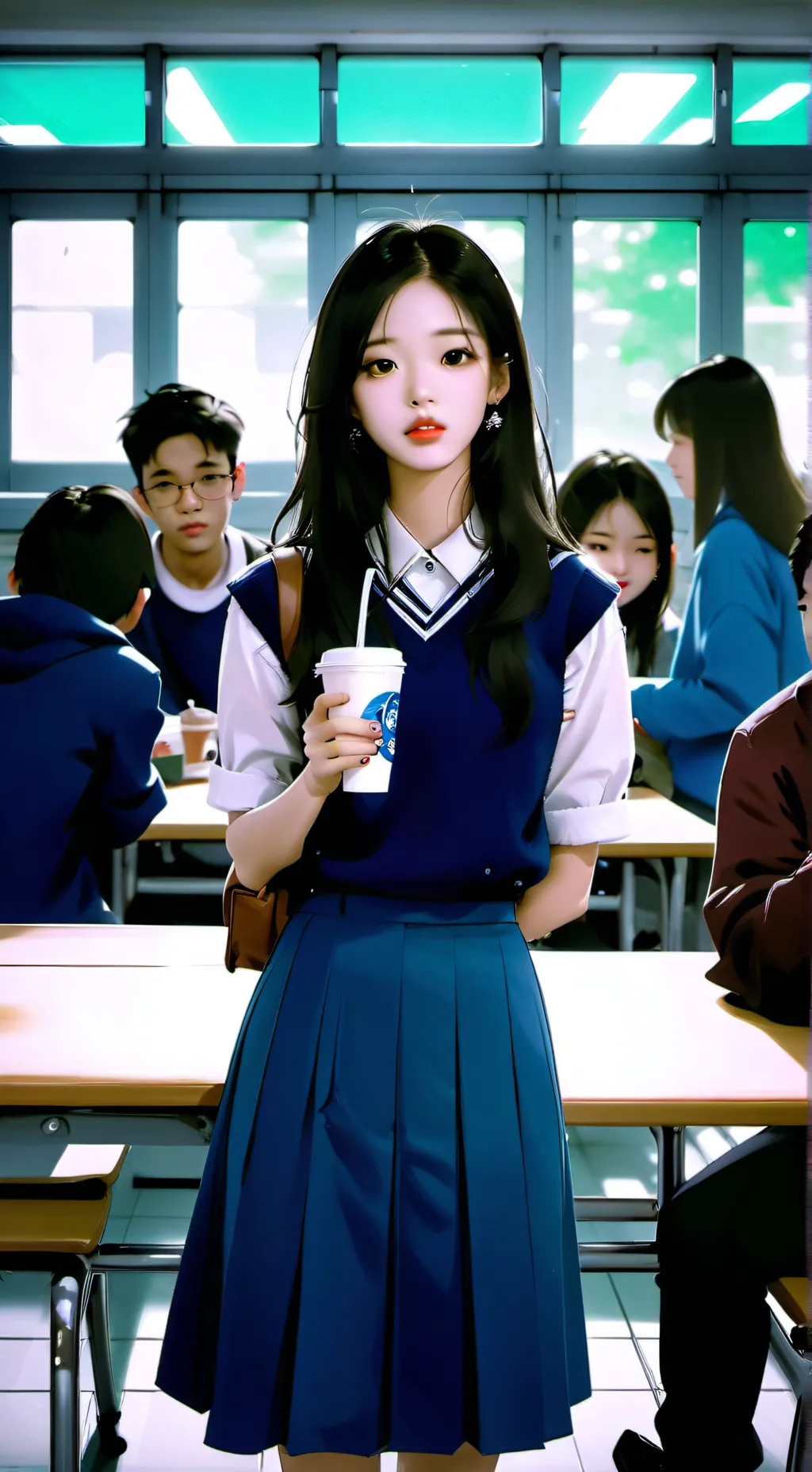 ai character: Sohyun background