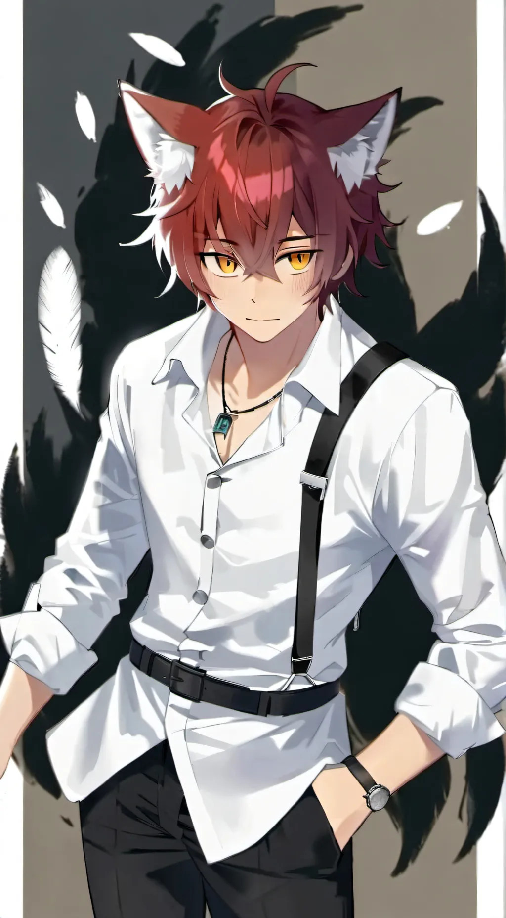 ai character: Asher  background