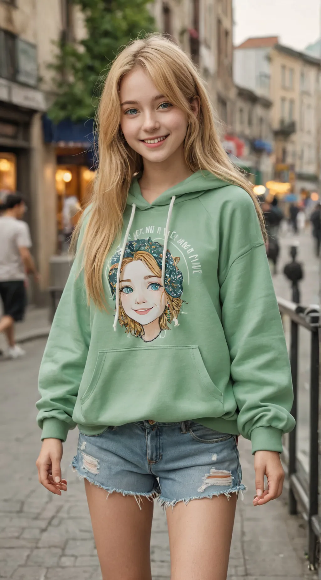 ai character: Ela Lindo-Fofa background