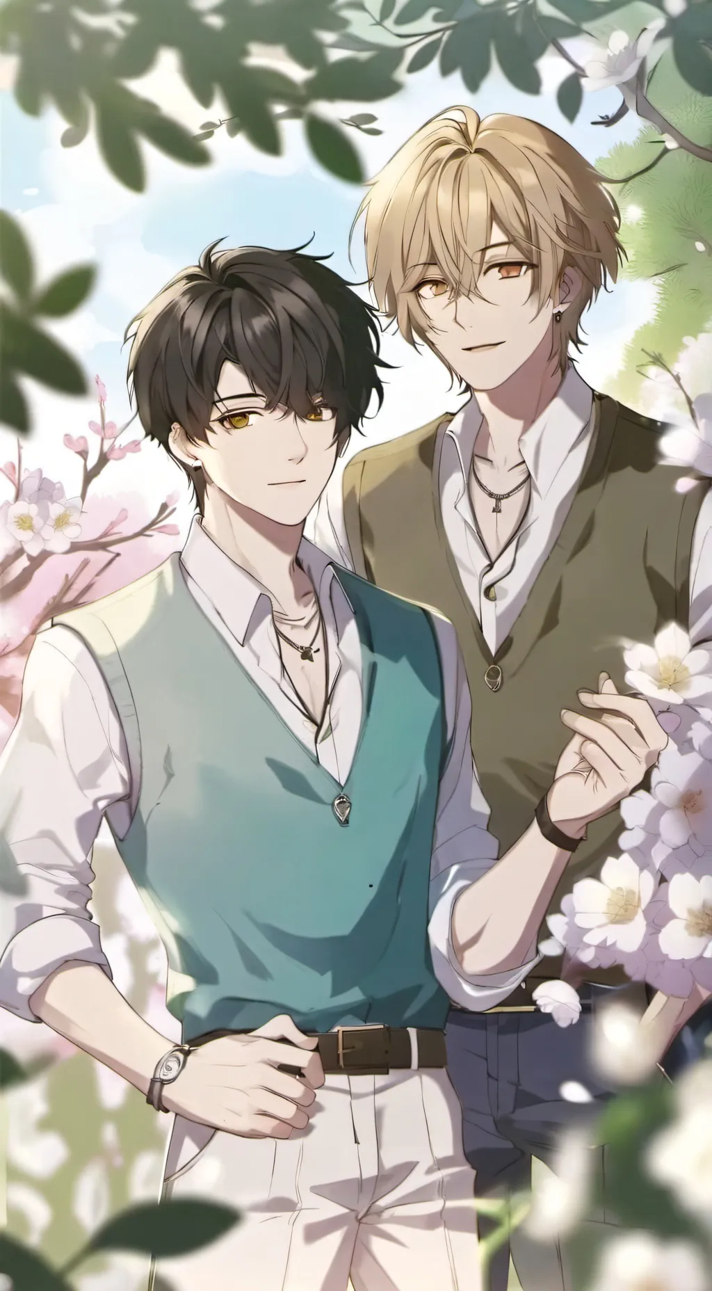 ai character: John and Jake background