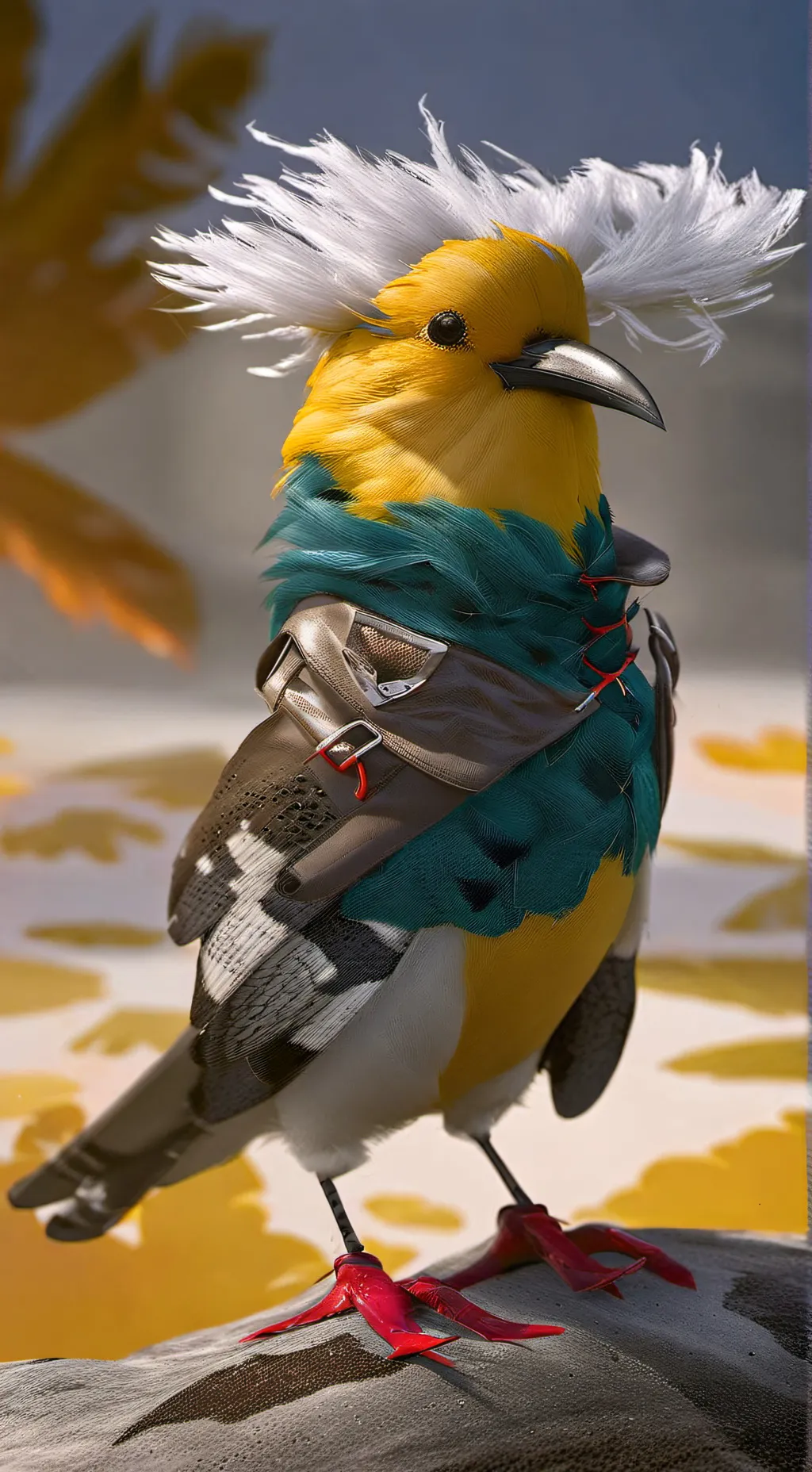 ai character: el pollo  background