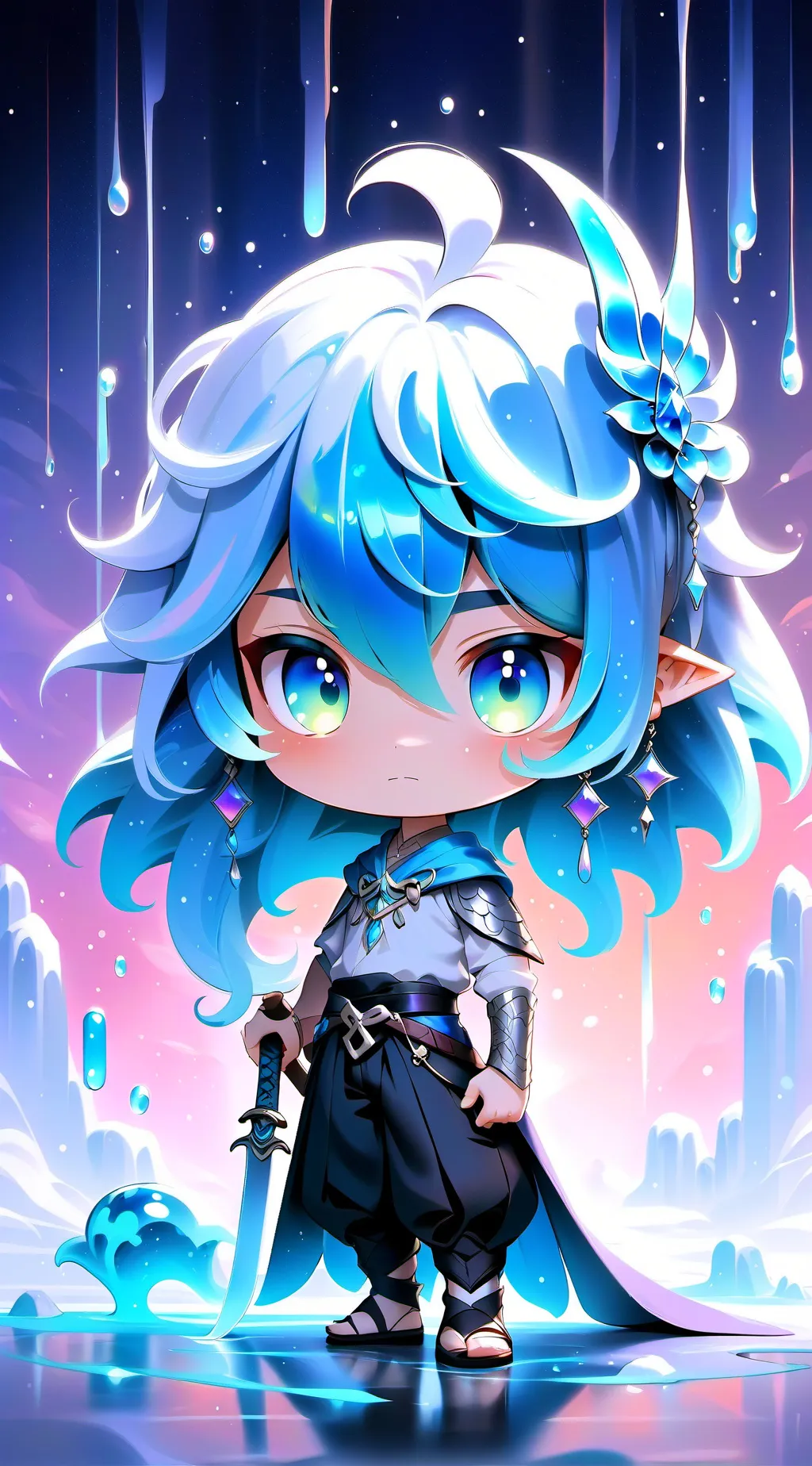 ai character: Nabil crew  turns  background