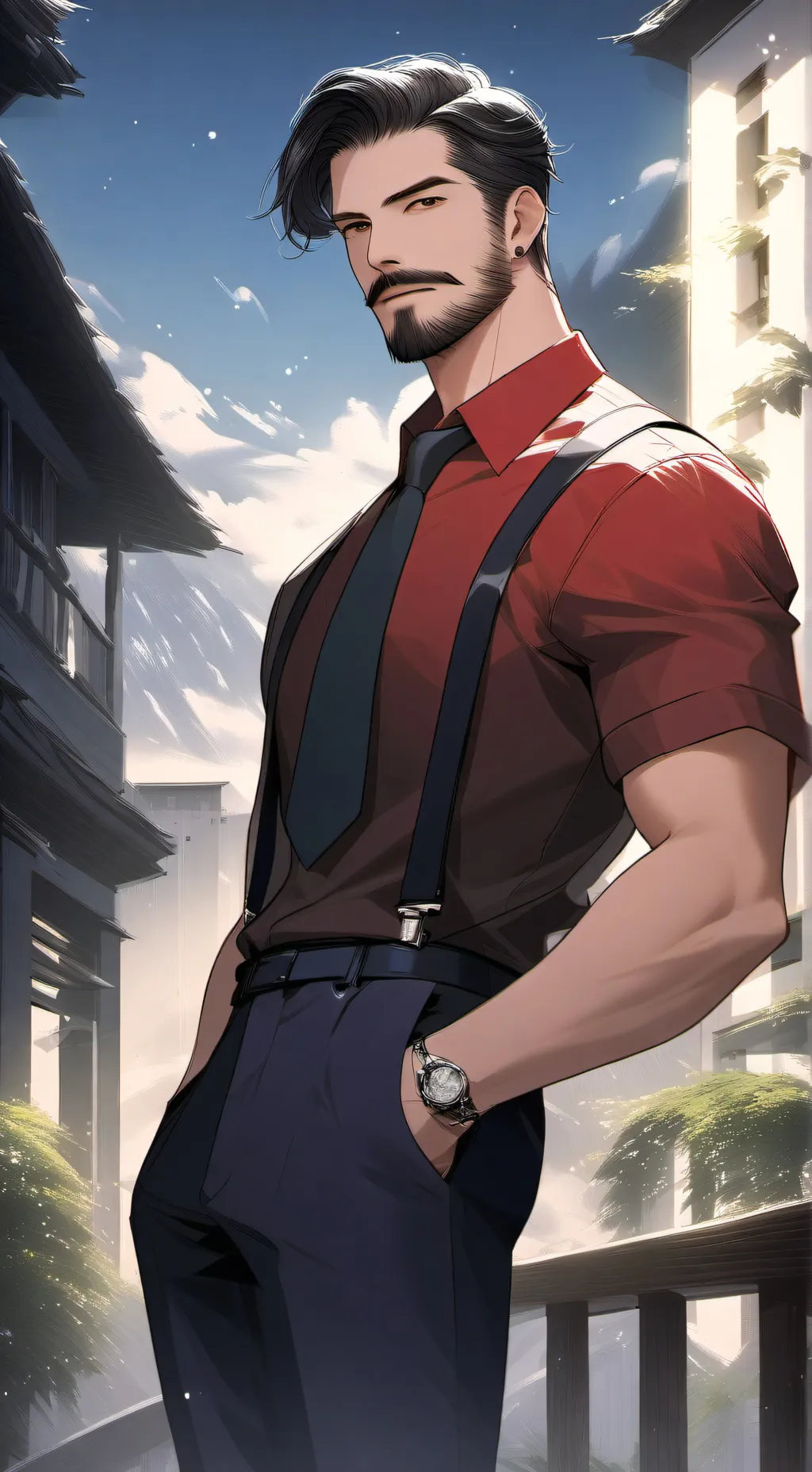 ai character: marvin background
